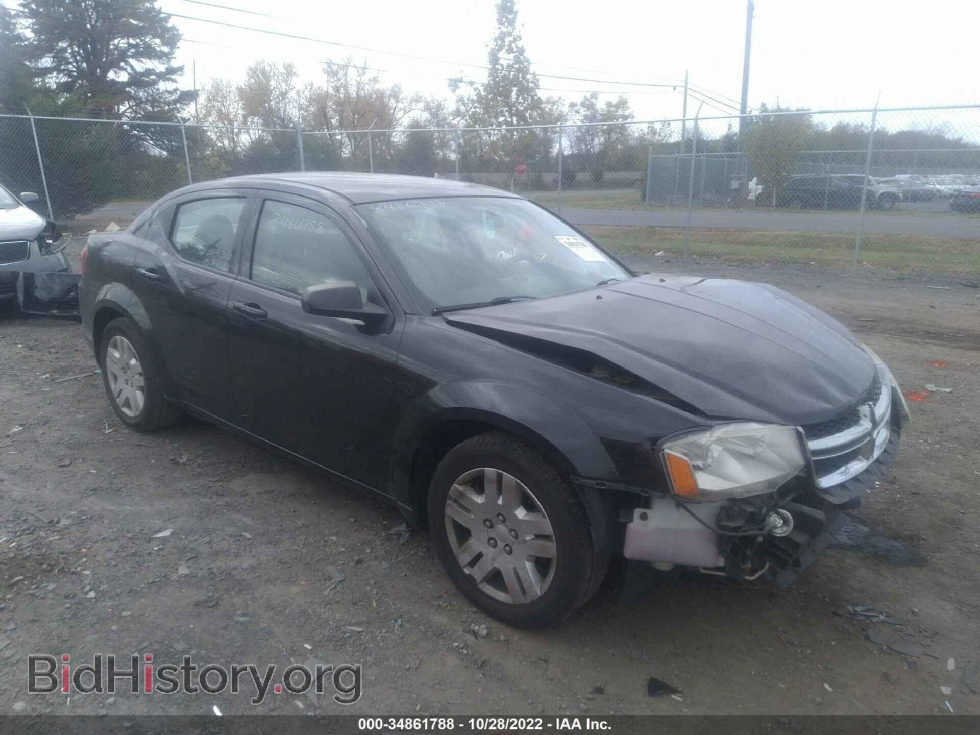 Photo 1C3CDZAB0EN149089 - DODGE AVENGER 2014