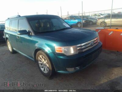 2011 Ford FLEX SEL, green — VIN 2FMGK5CC4BBD28191, IAAI
