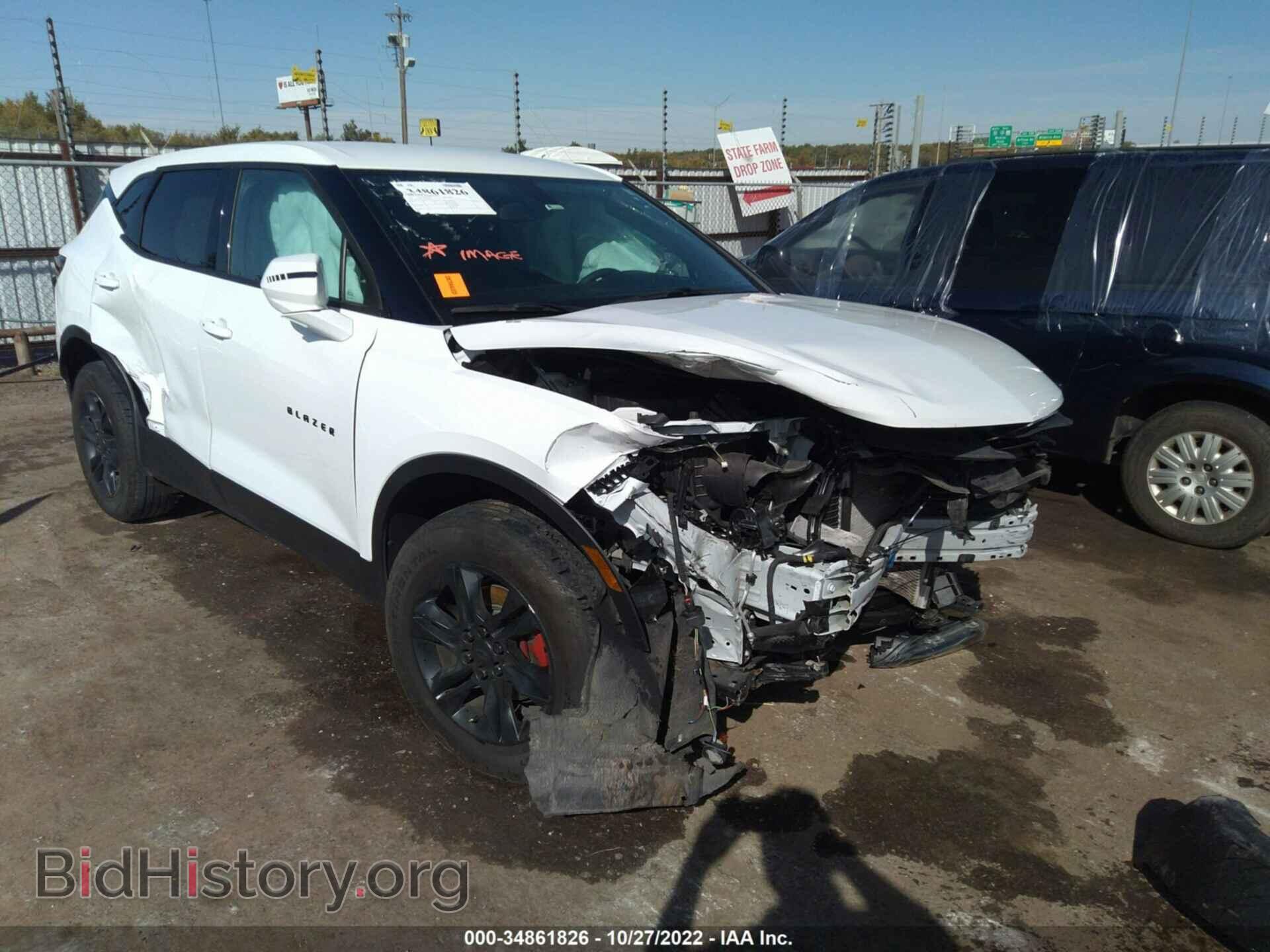 Фотография 3GNKBBRA3LS702733 - CHEVROLET BLAZER 2020