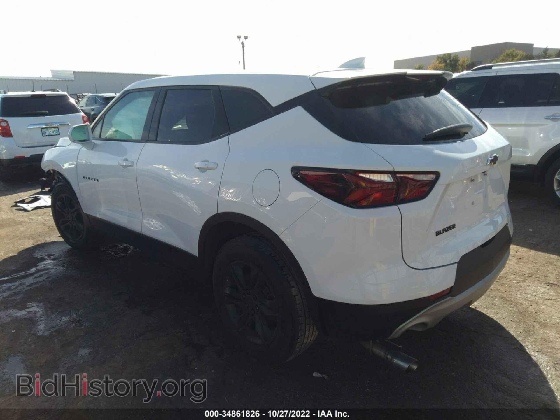 2020 CHEVROLET BLAZER - VIN: 3GNKBBRA3LS702733 - Фото 3