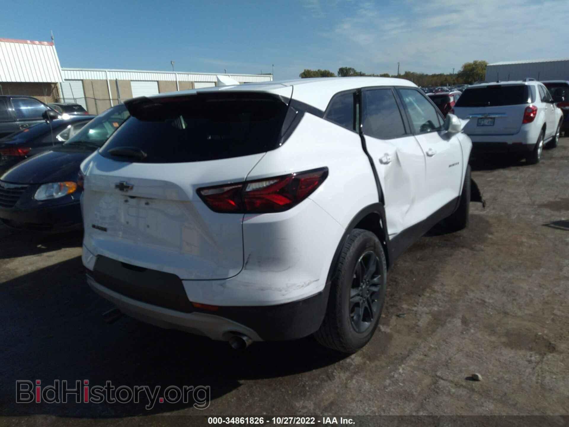 2020 CHEVROLET BLAZER - VIN: 3GNKBBRA3LS702733 - Фото 4