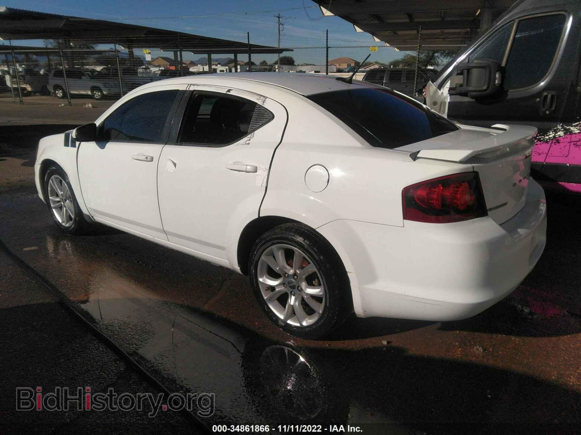 2014 DODGE AVENGER - VIN: 1C3CDZBG6EN136700 - Фото 3
