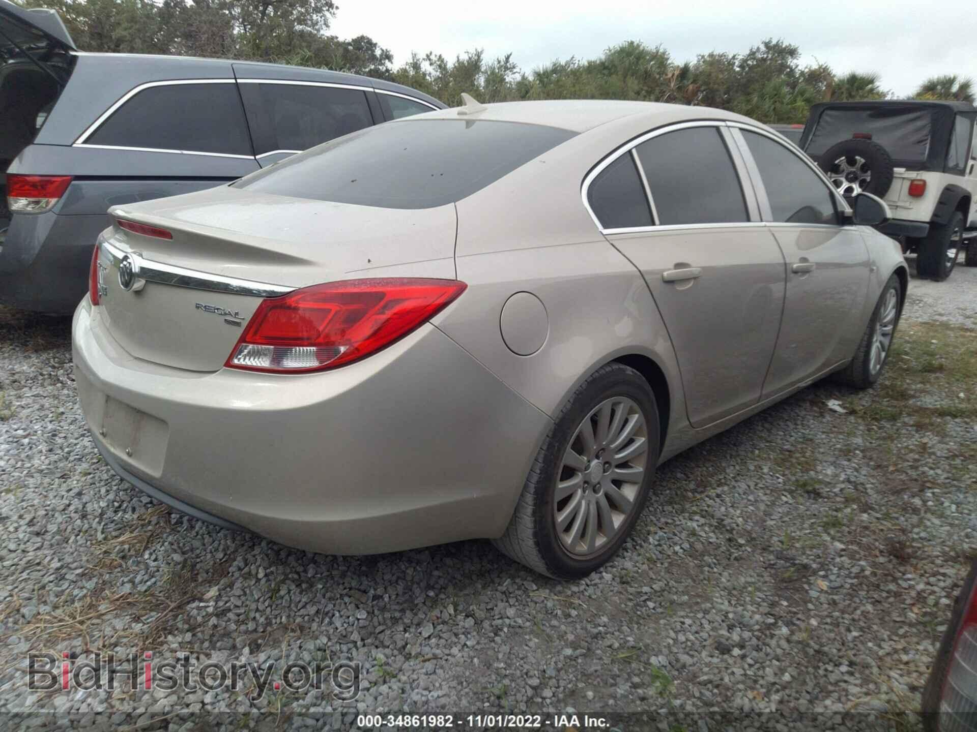 2011 BUICK REGAL - VIN: 2G4GN5EC9B9186531 - Фото 4