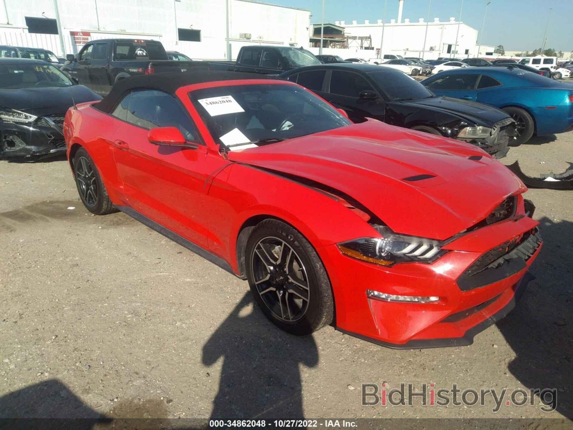 Photo 1FATP8UH9L5125504 - FORD MUSTANG 2020
