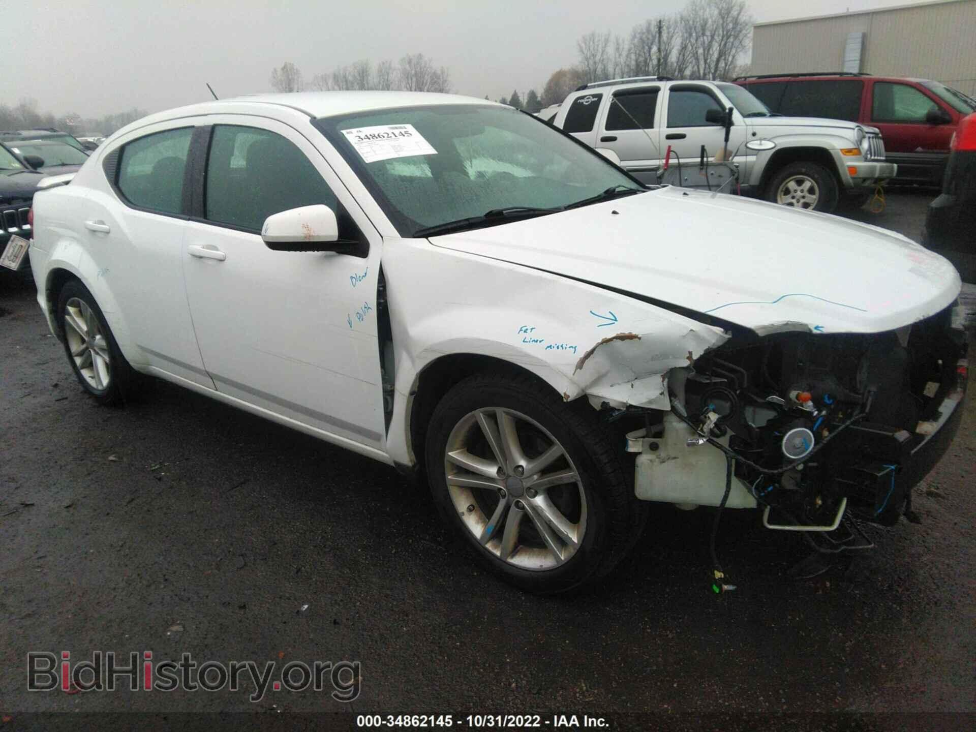 Photo 1C3CDZCB4CN199486 - DODGE AVENGER 2012
