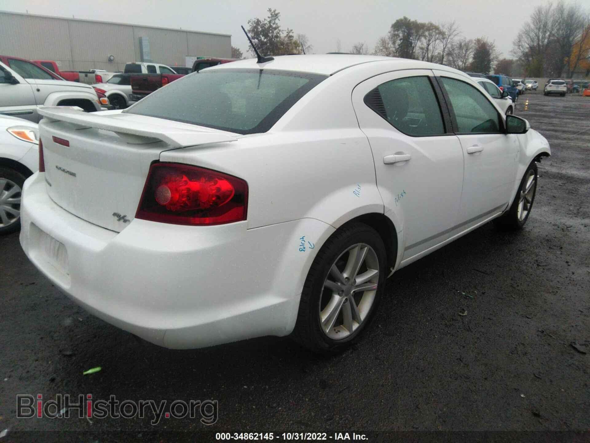2012 DODGE AVENGER - VIN: 1C3CDZCB4CN199486 - Фото 4