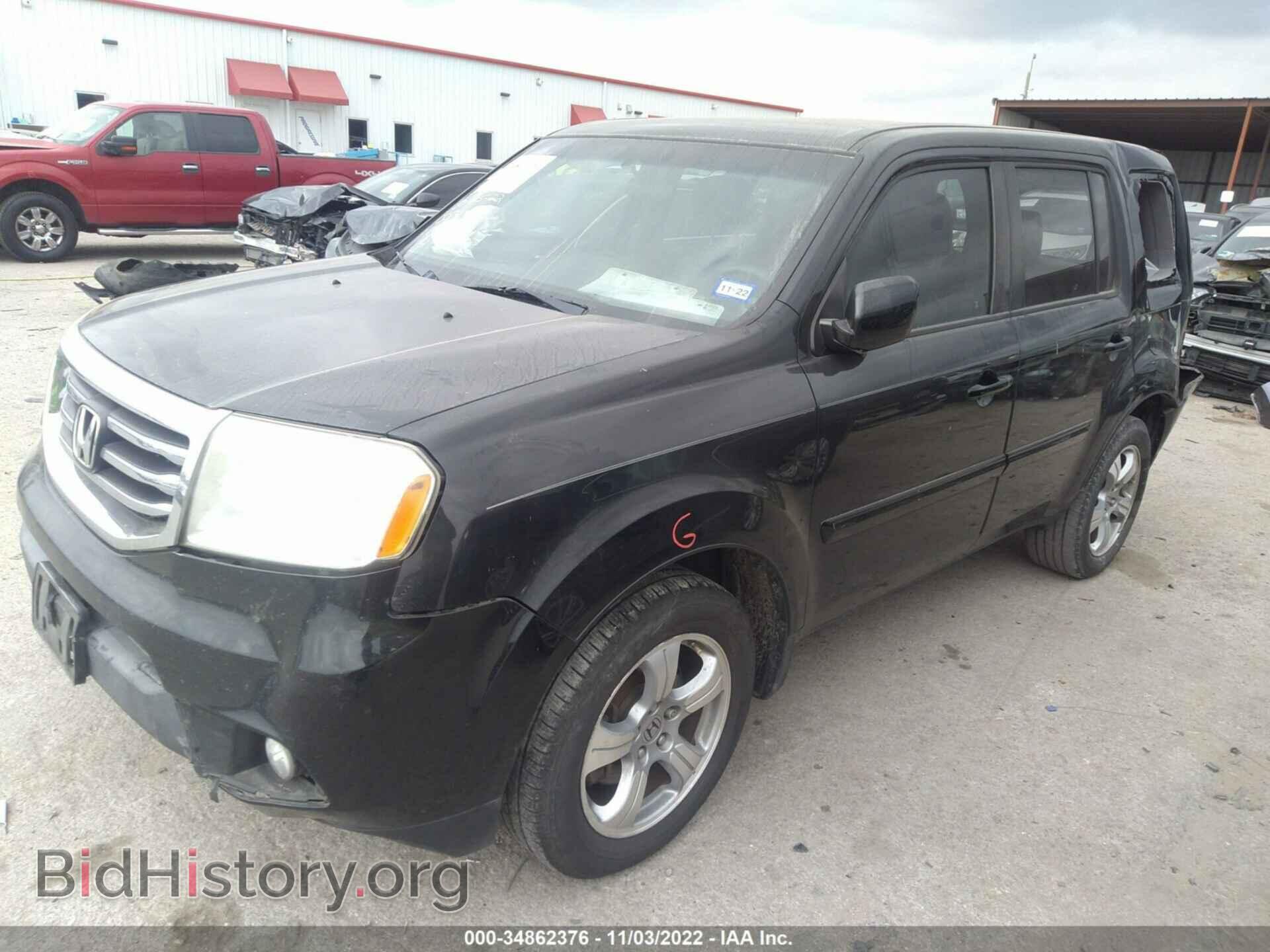 2013 HONDA PILOT - VIN: 5FNYF3H41DB044378 - Фото 2