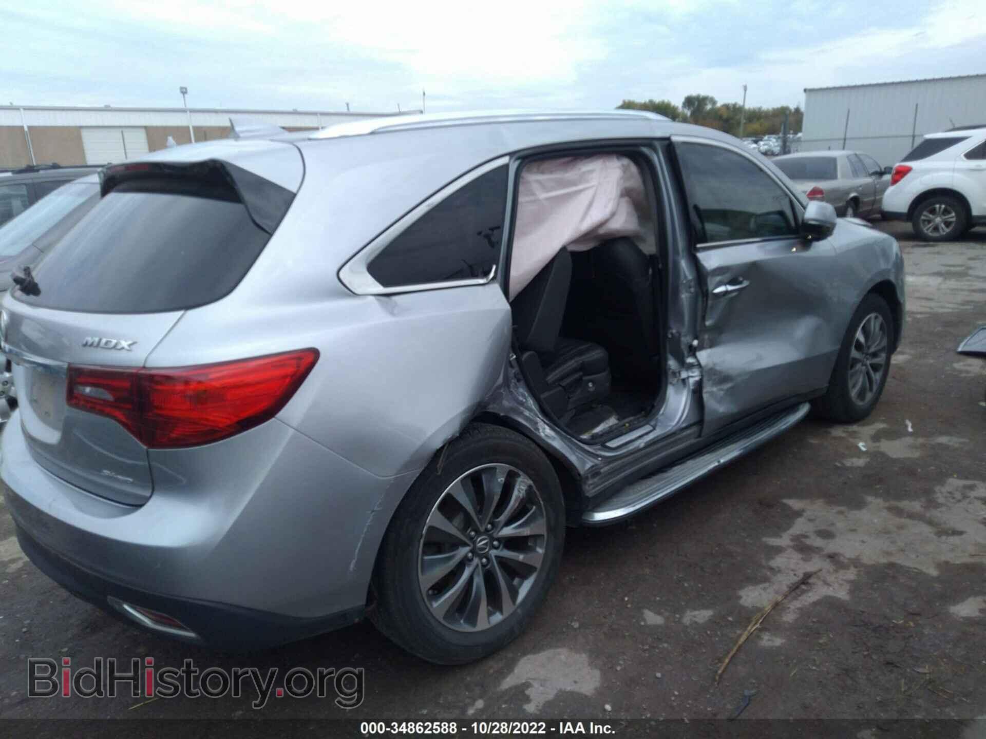 2016 ACURA MDX - VIN: 5FRYD4H47GB033061 - Фото 6