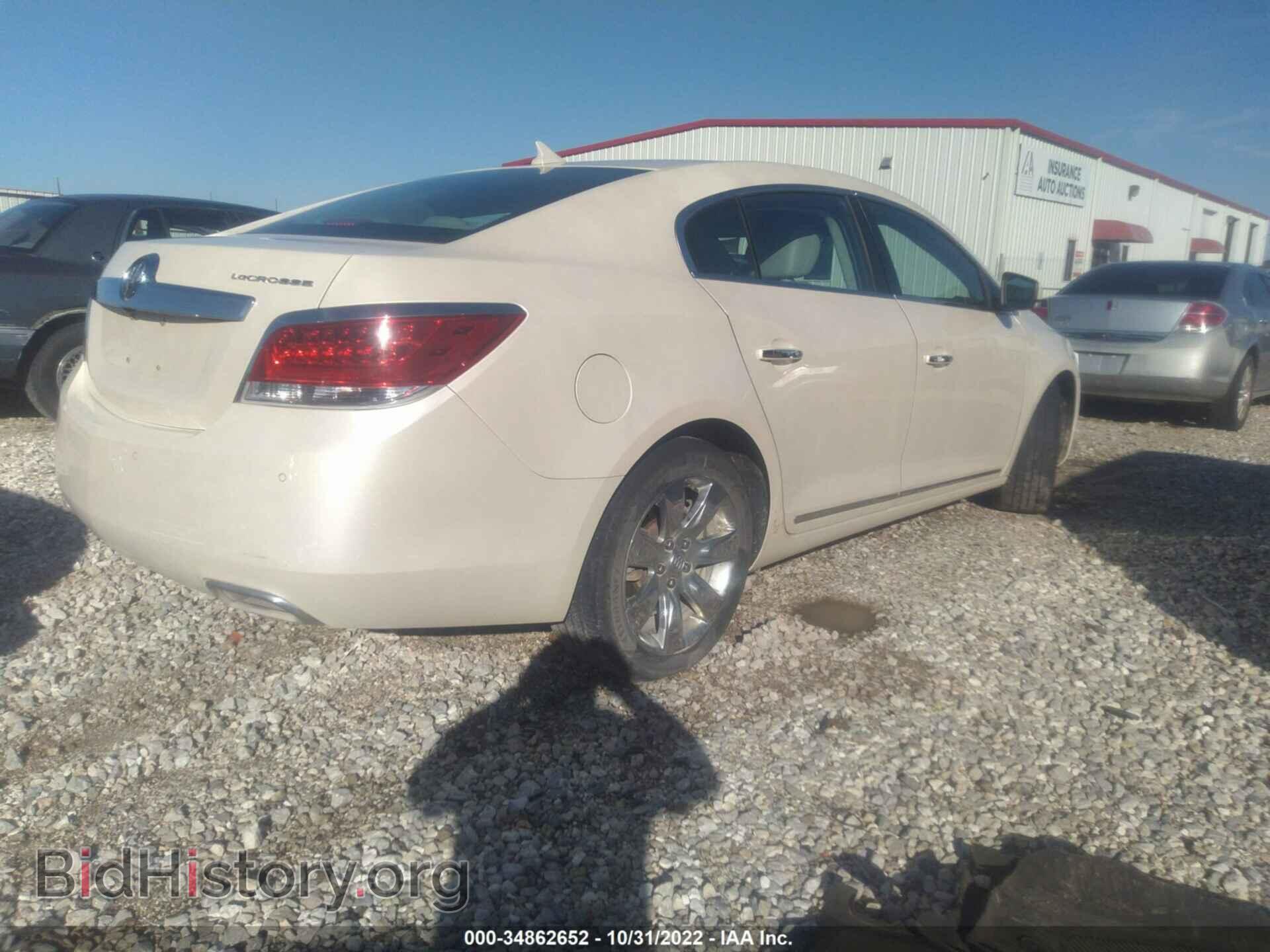 2012 BUICK LACROSSE - VIN: 1G4GH5E30CF371423 - Фото 4