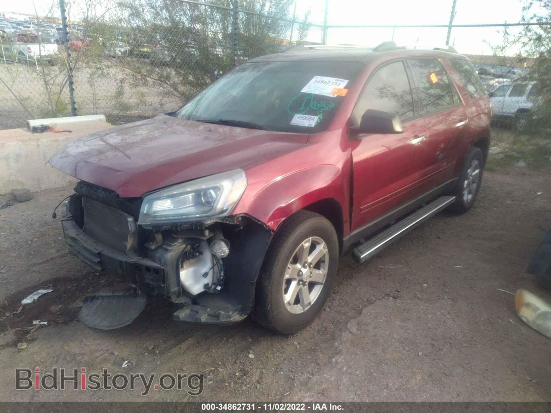2015 GMC ACADIA - VIN: 1GKKRNED2FJ234168 - Фото 2