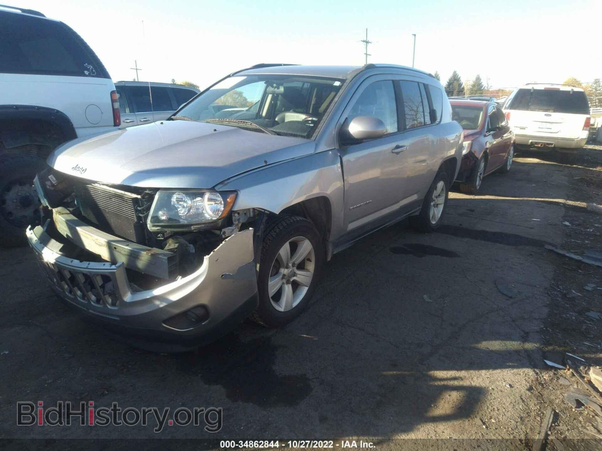 2014 JEEP COMPASS - VIN: 1C4NJDEB3ED891762 - Photo 2