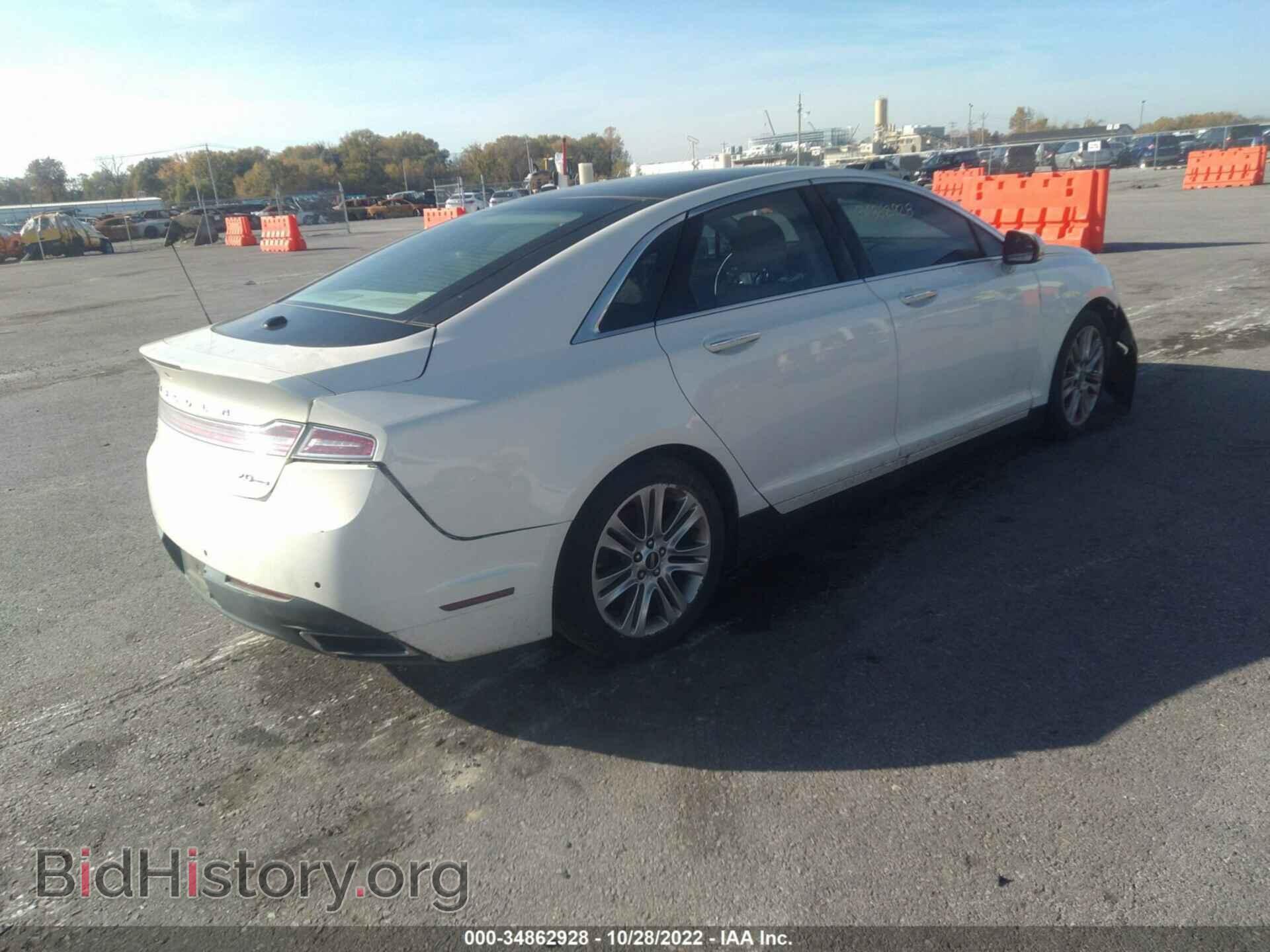 2013 LINCOLN MKZ - VIN: 3LN6L2G95DR810047 - Фото 4