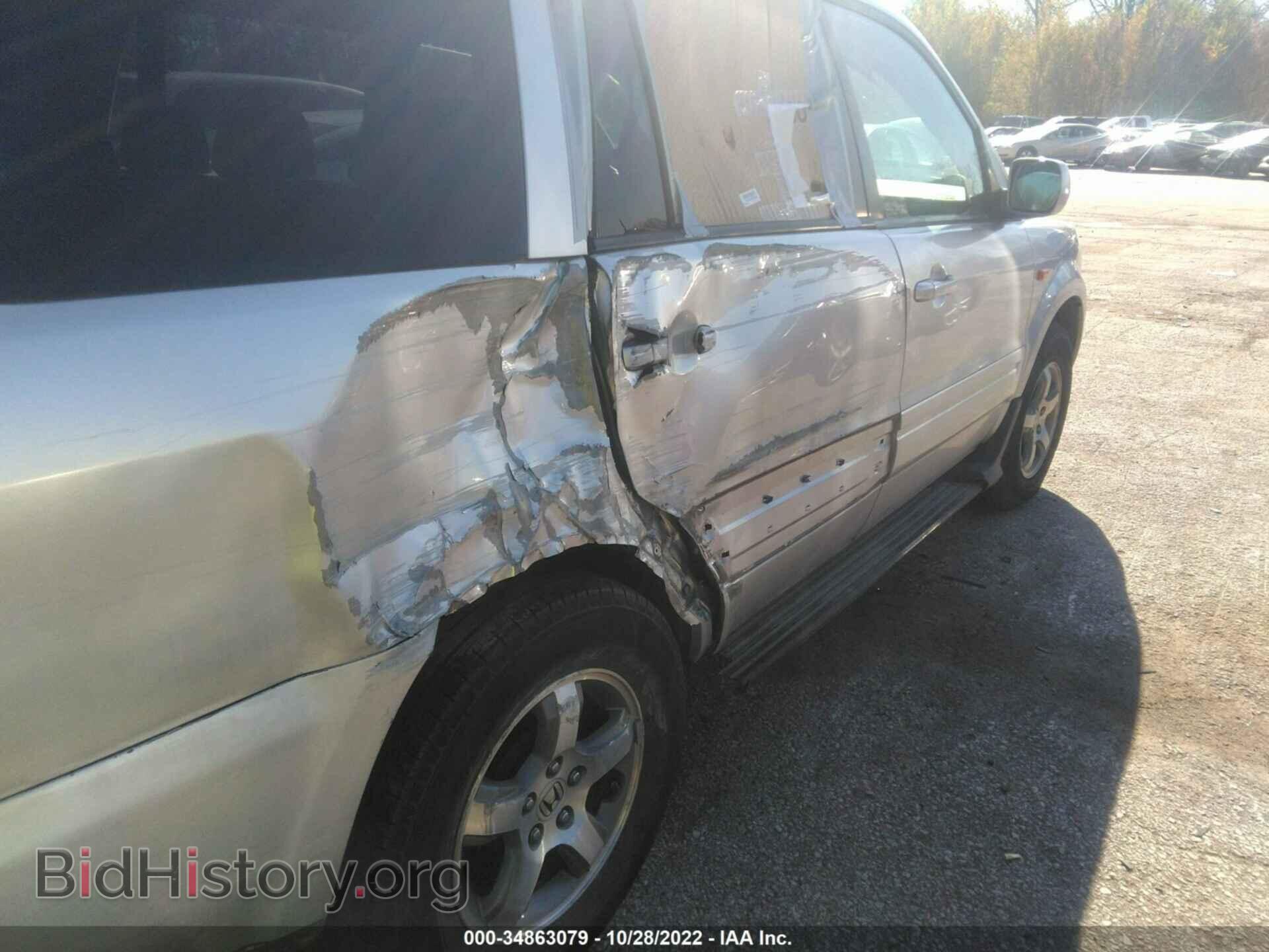 2006 HONDA PILOT - VIN: 5FNYF28666B048781 - Фото 6