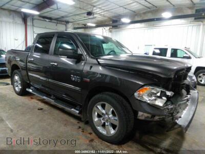 2015 RAM 1500 Big Horn, gray — VIN 1C6RR7LT9FS730988, IAAI