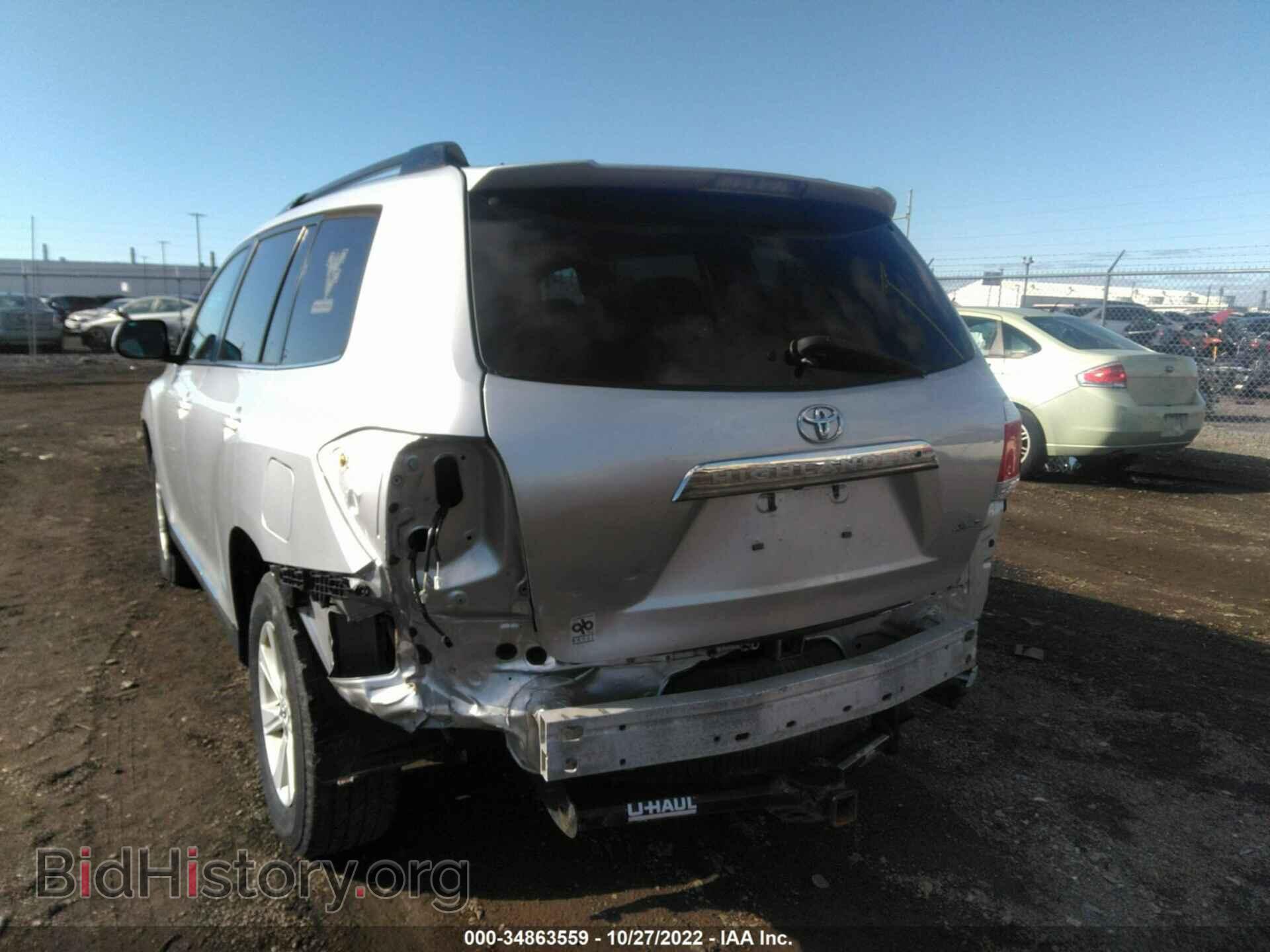 2012 TOYOTA HIGHLANDER - VIN: 5TDBK3EH8CS111285 - Фото 6