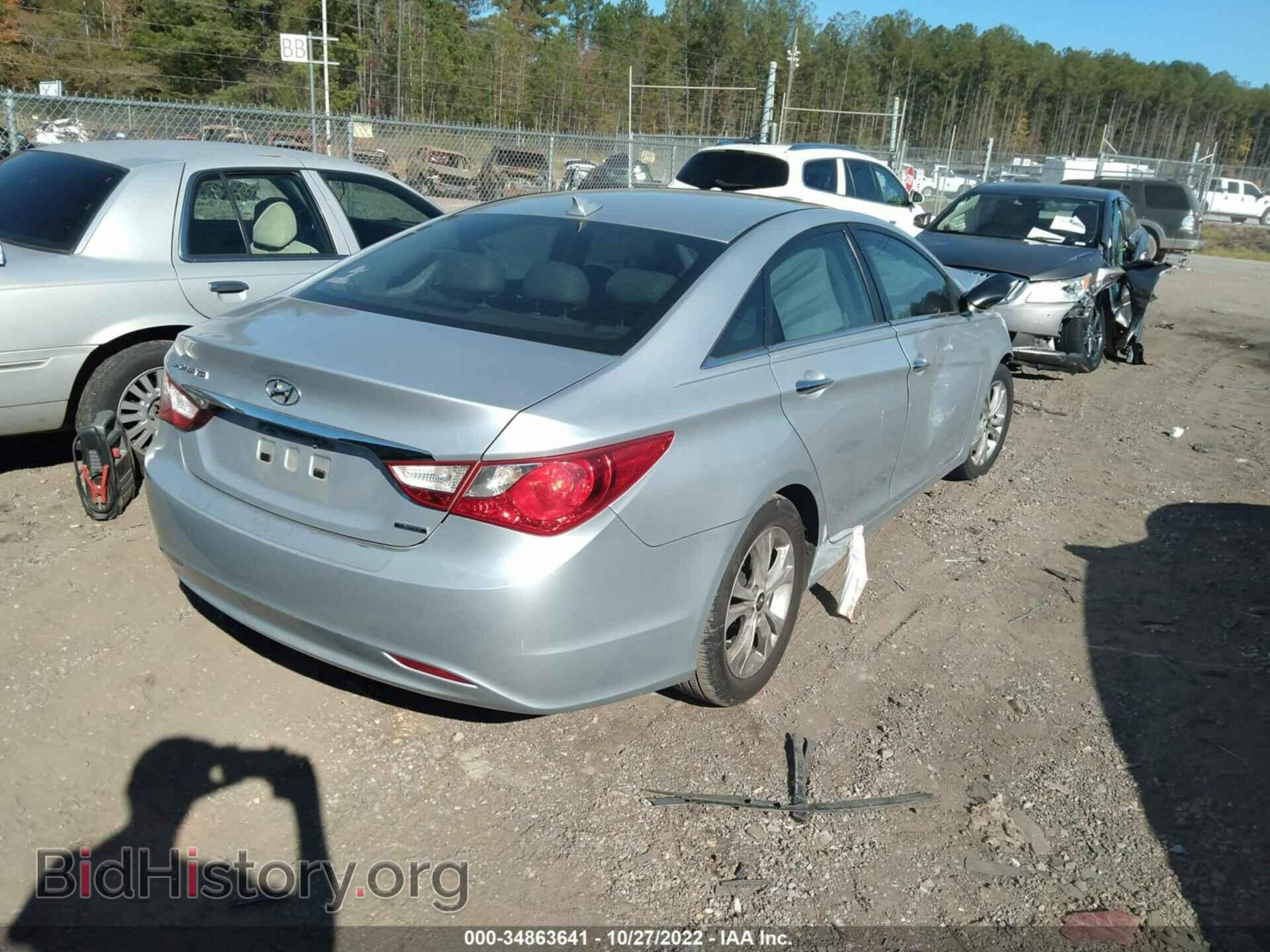 2013 HYUNDAI SONATA - VIN: 5NPEC4AC6DH596852 - Фото 4