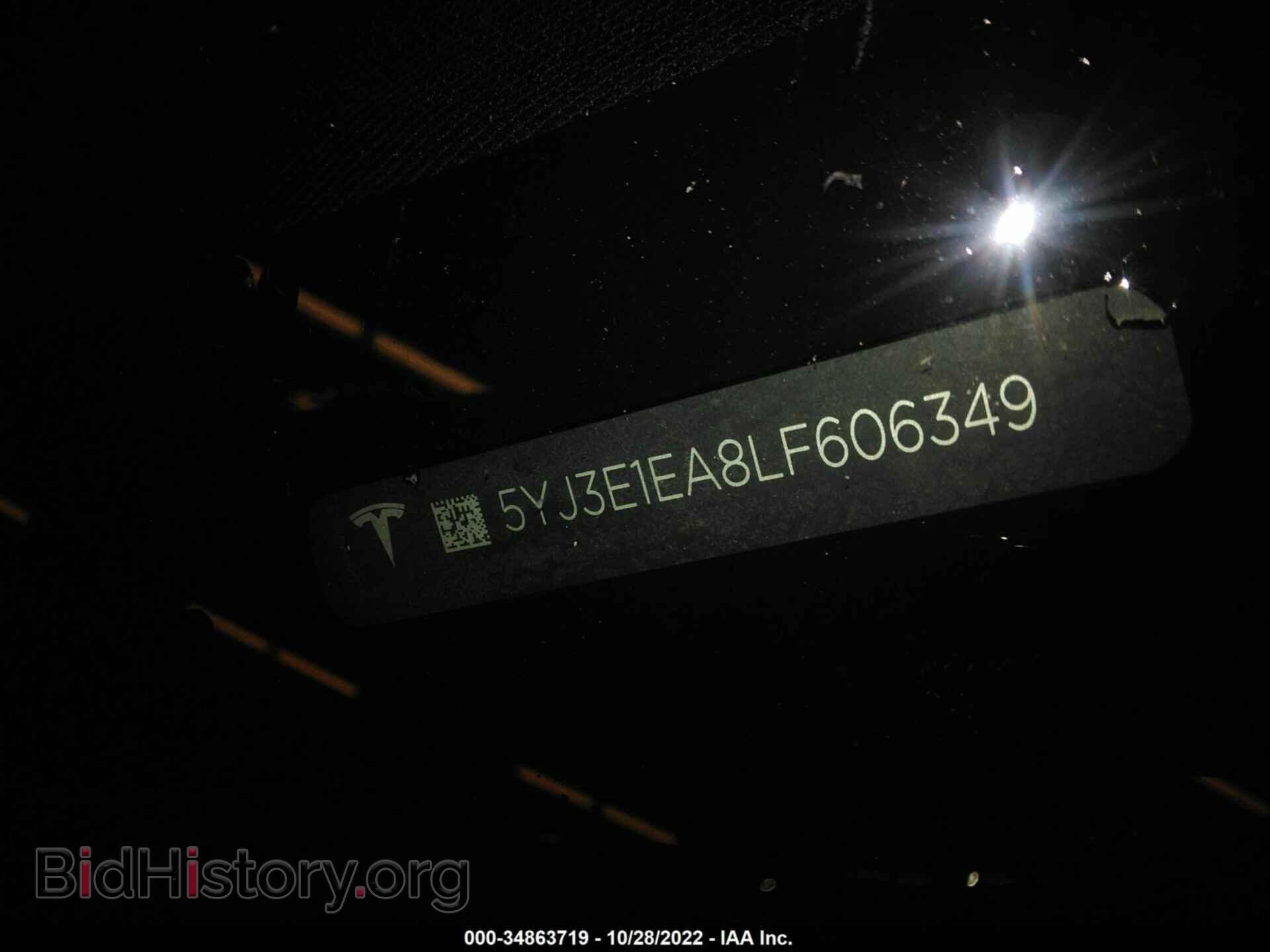 2020 TESLA MODEL 3 - VIN: 5YJ3E1EA8LF606349 - Photo 9
