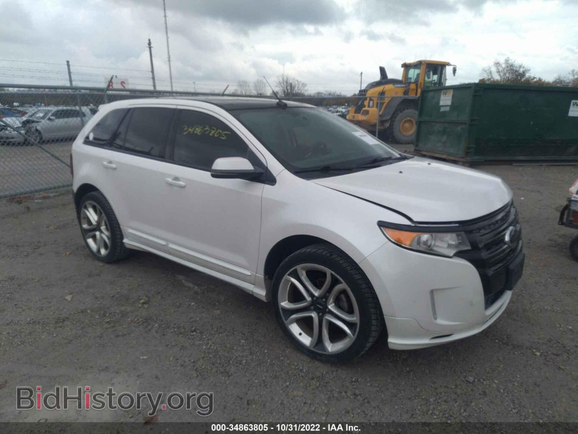 Фотография 2FMDK3AK6CBA33144 - FORD EDGE 2012
