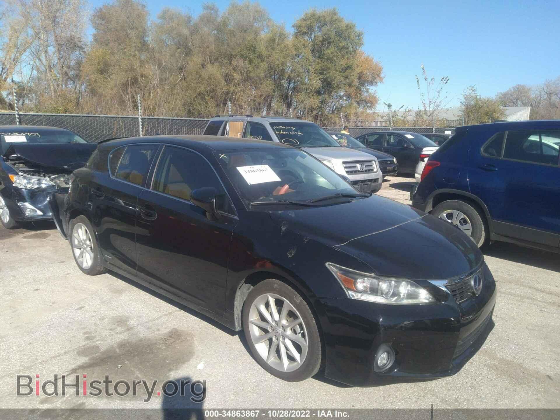 Photo JTHKD5BH2D2158359 - LEXUS CT 200H 2013