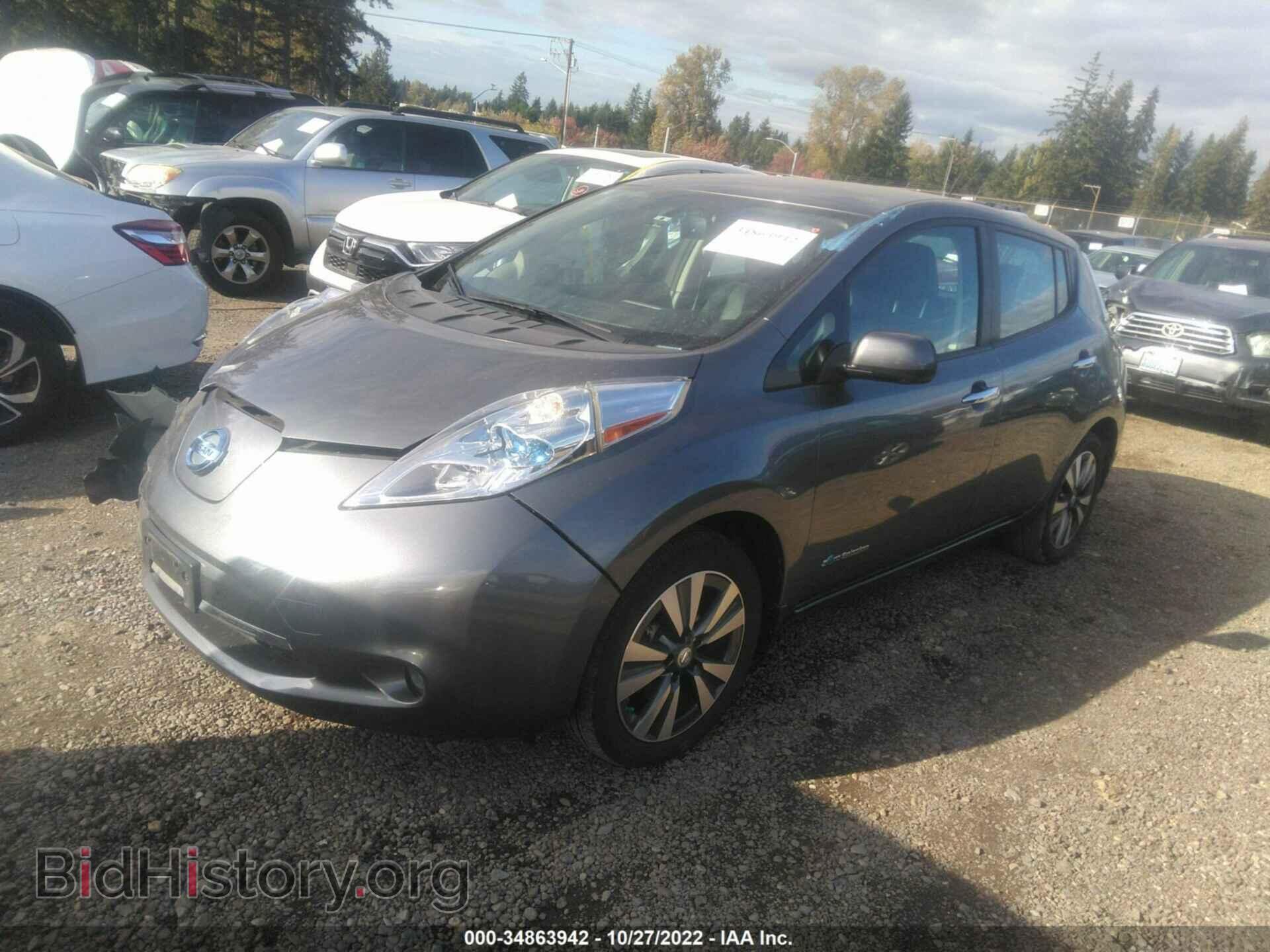 2015 NISSAN LEAF - VIN: 1N4AZ0CPXFC317378 - Фото 2