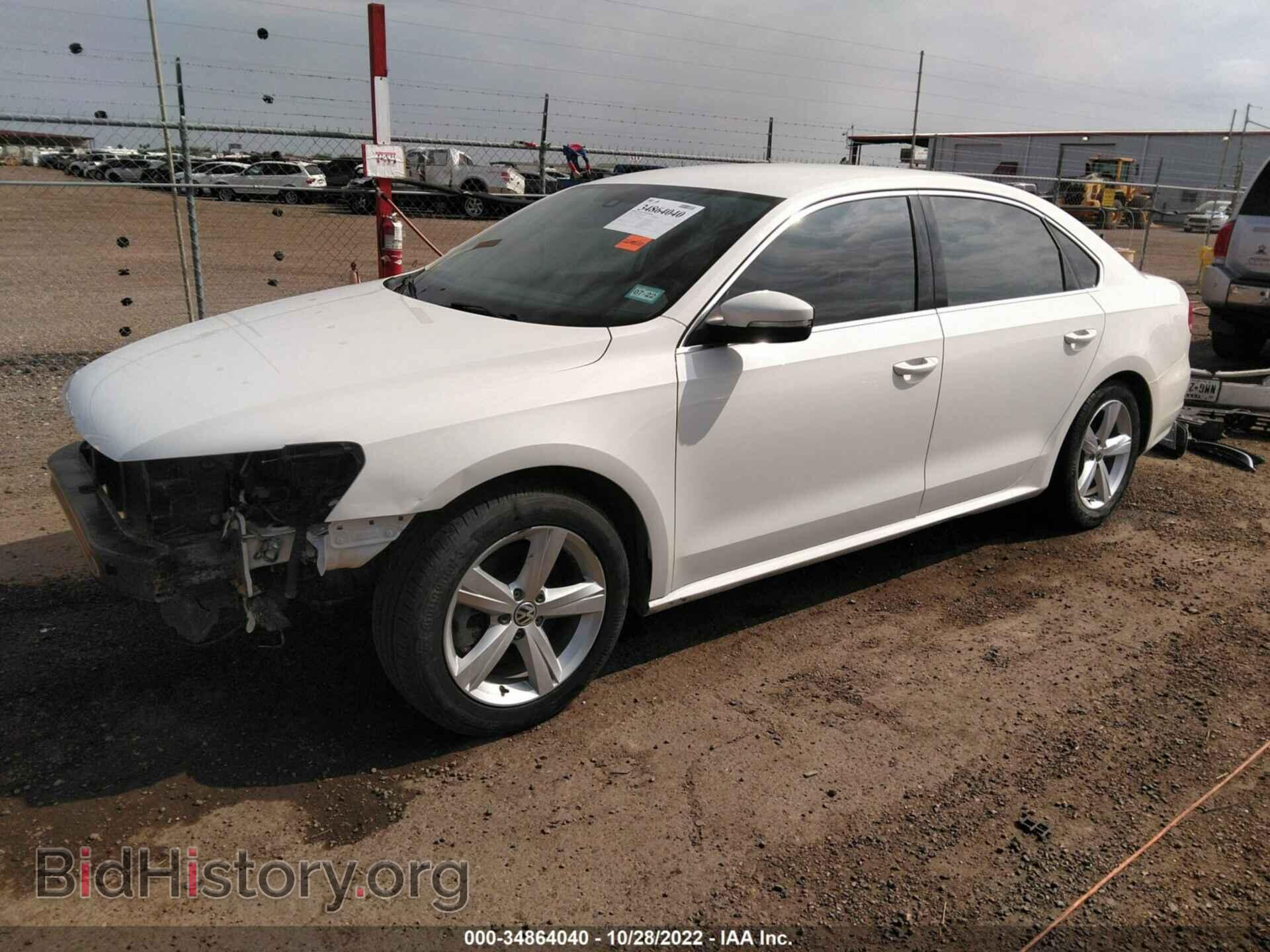 2014 VOLKSWAGEN PASSAT - VIN: 1VWBS7A30EC109159 - Фото 2