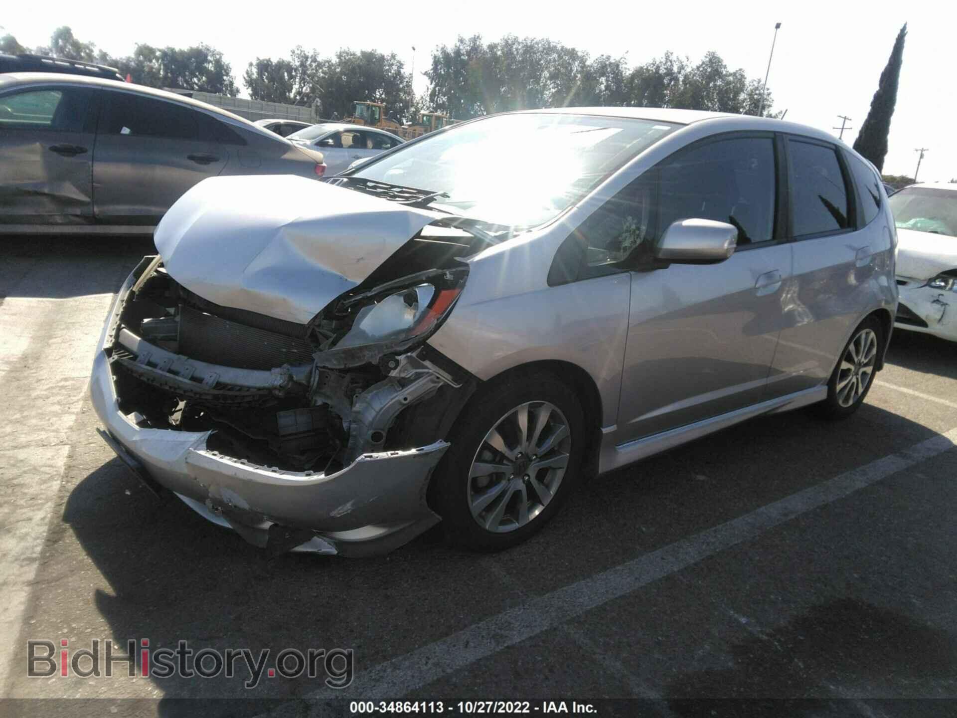 2013 HONDA FIT - VIN: JHMGE8H53DC056984 - Фото 2
