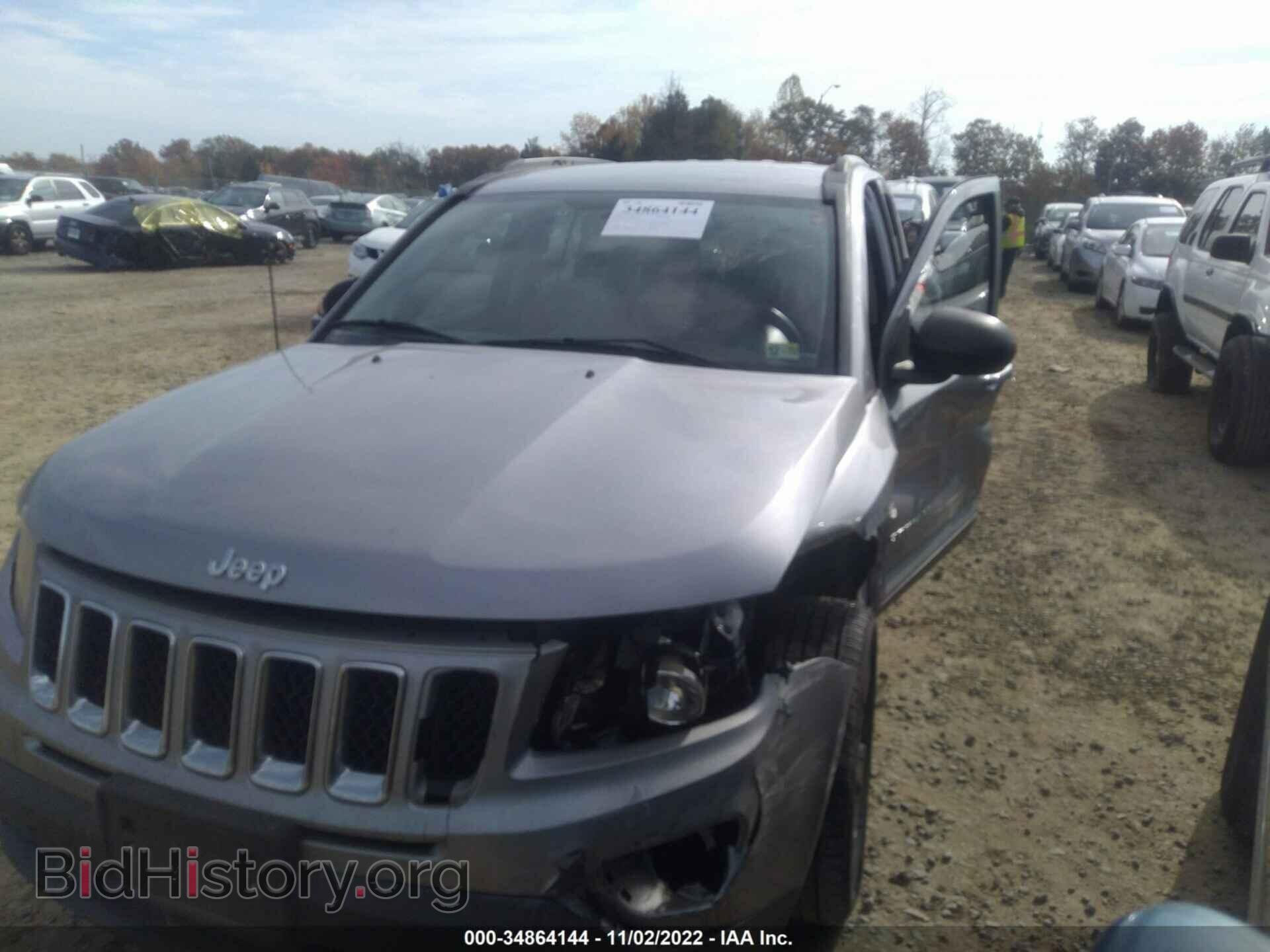 2017 JEEP COMPASS - VIN: 1C4NJDBB1HD143181 - Фото 2