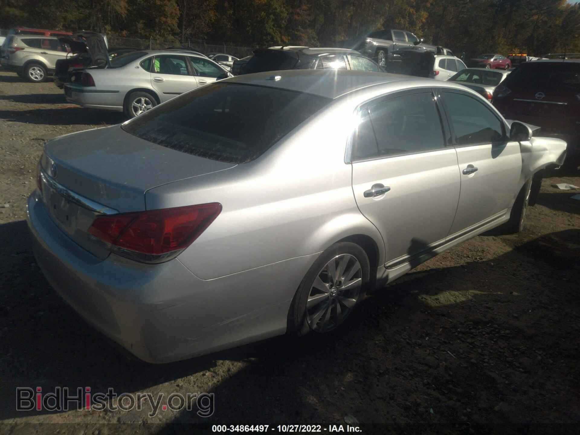 2011 TOYOTA AVALON - VIN: 4T1BK3DB2BU405994 - Фото 4