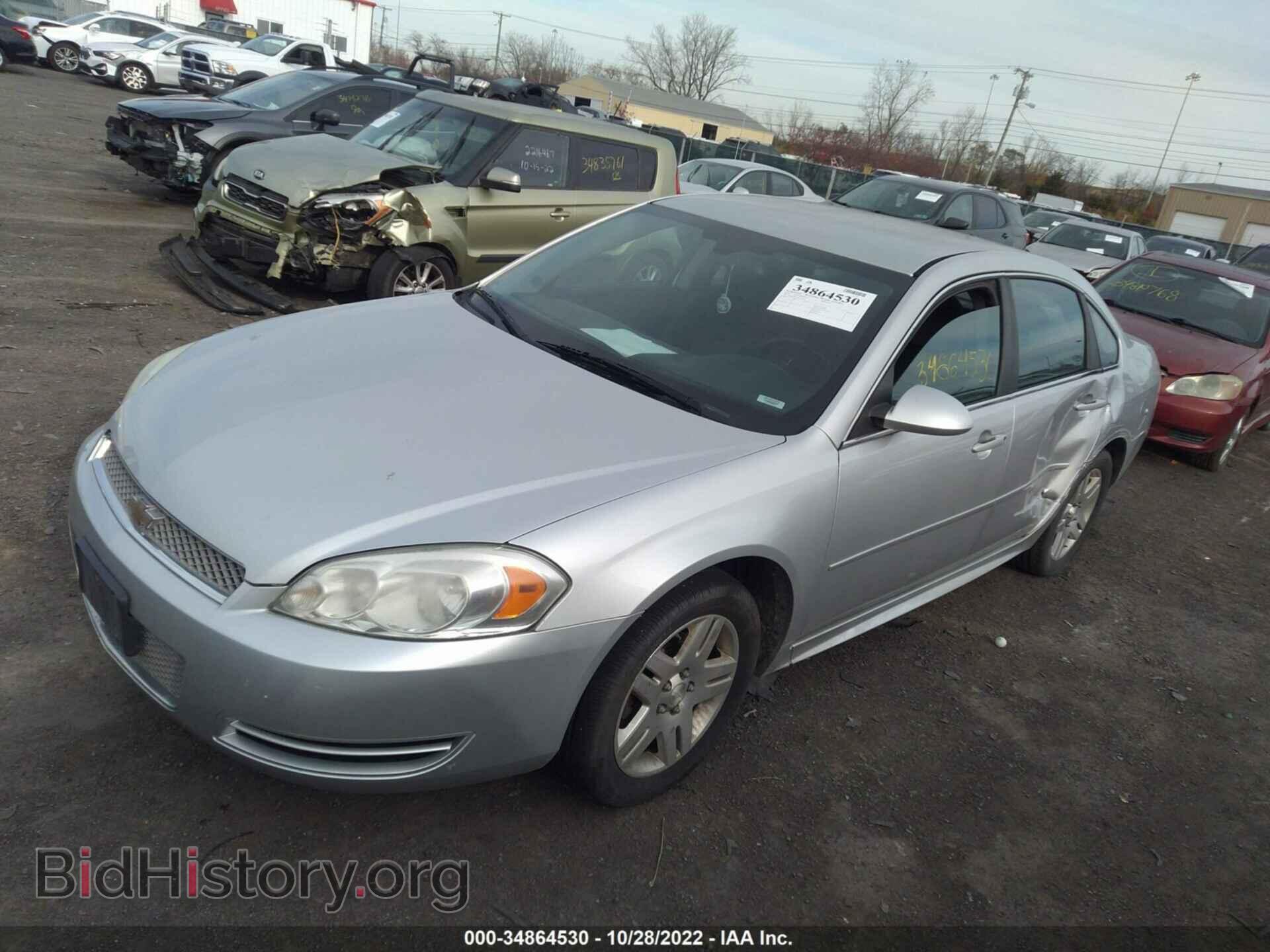 2013 CHEVROLET IMPALA - VIN: 2G1WG5E37D1237612 - Фото 2