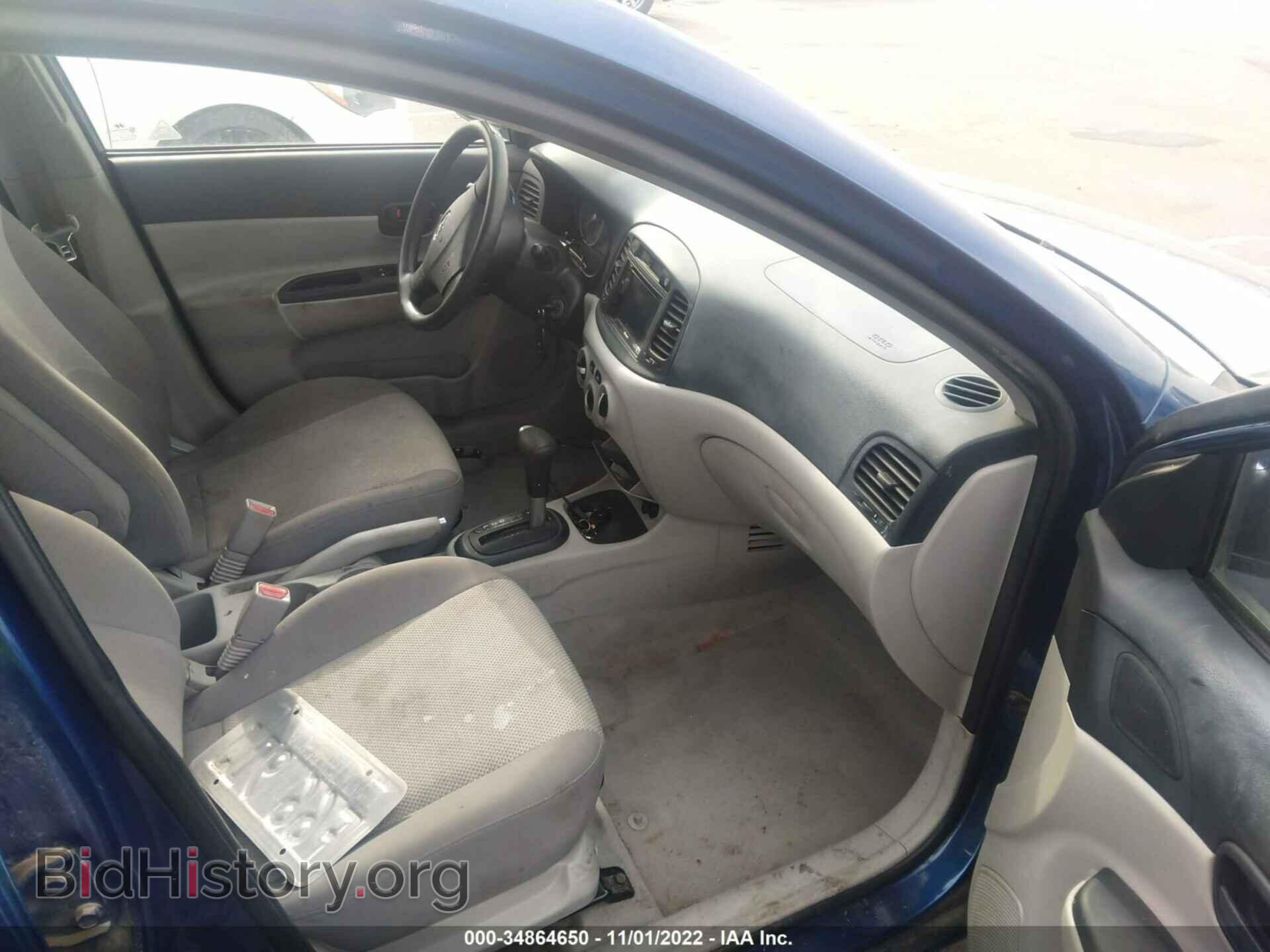 2007 HYUNDAI ACCENT - VIN: KMHCN46C47U163580 - Фото 5