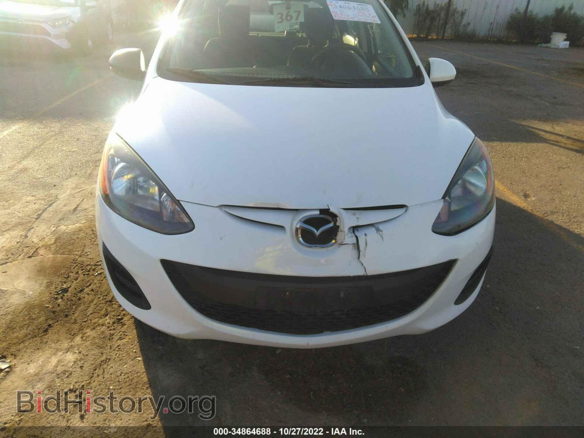 2012 MAZDA MAZDA2 - VIN: JM1DE1KZ8C0148955 - Фото 6