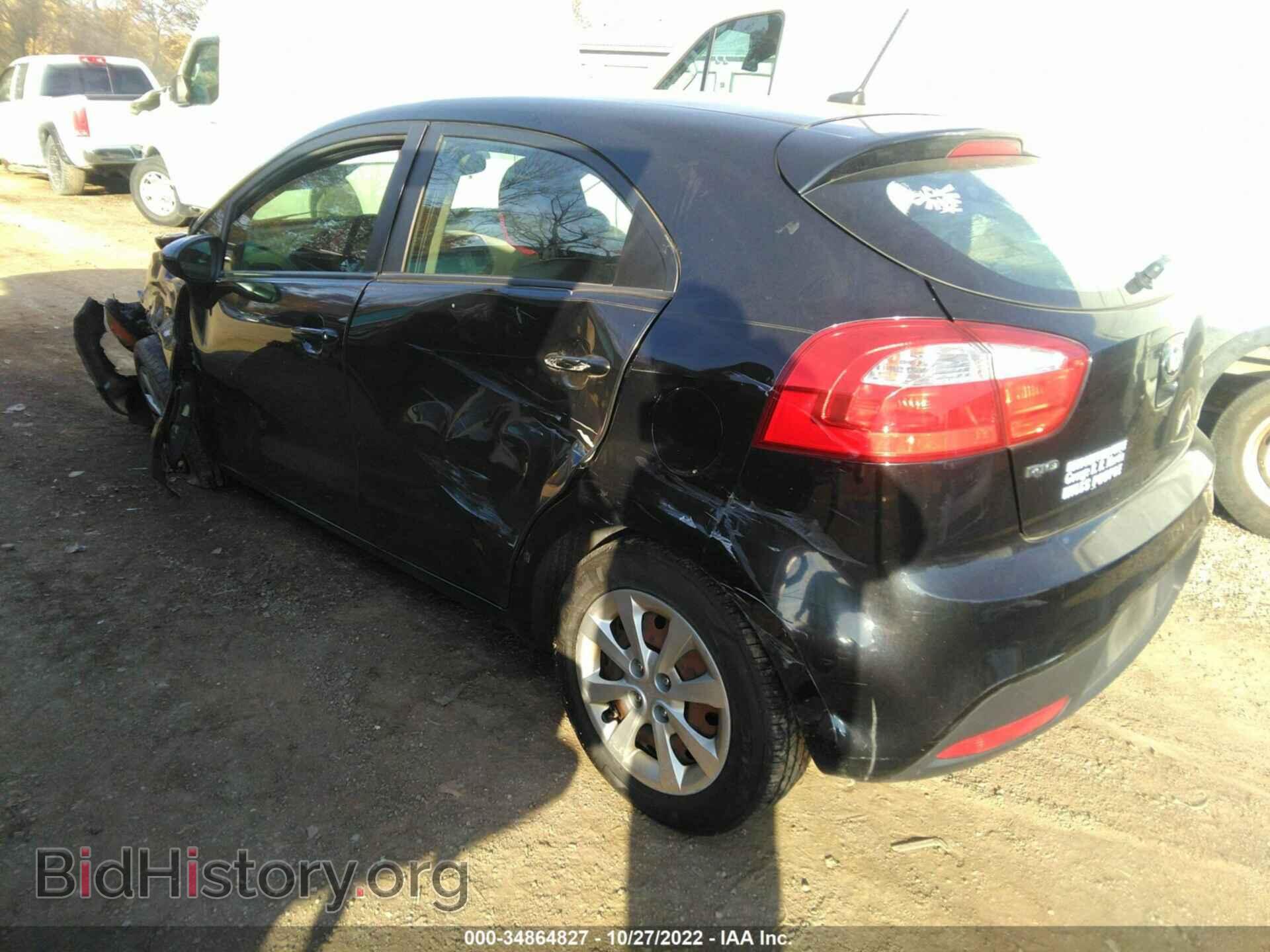 2013 KIA RIO - VIN: KNADM5A32D6307018 - Фото 3