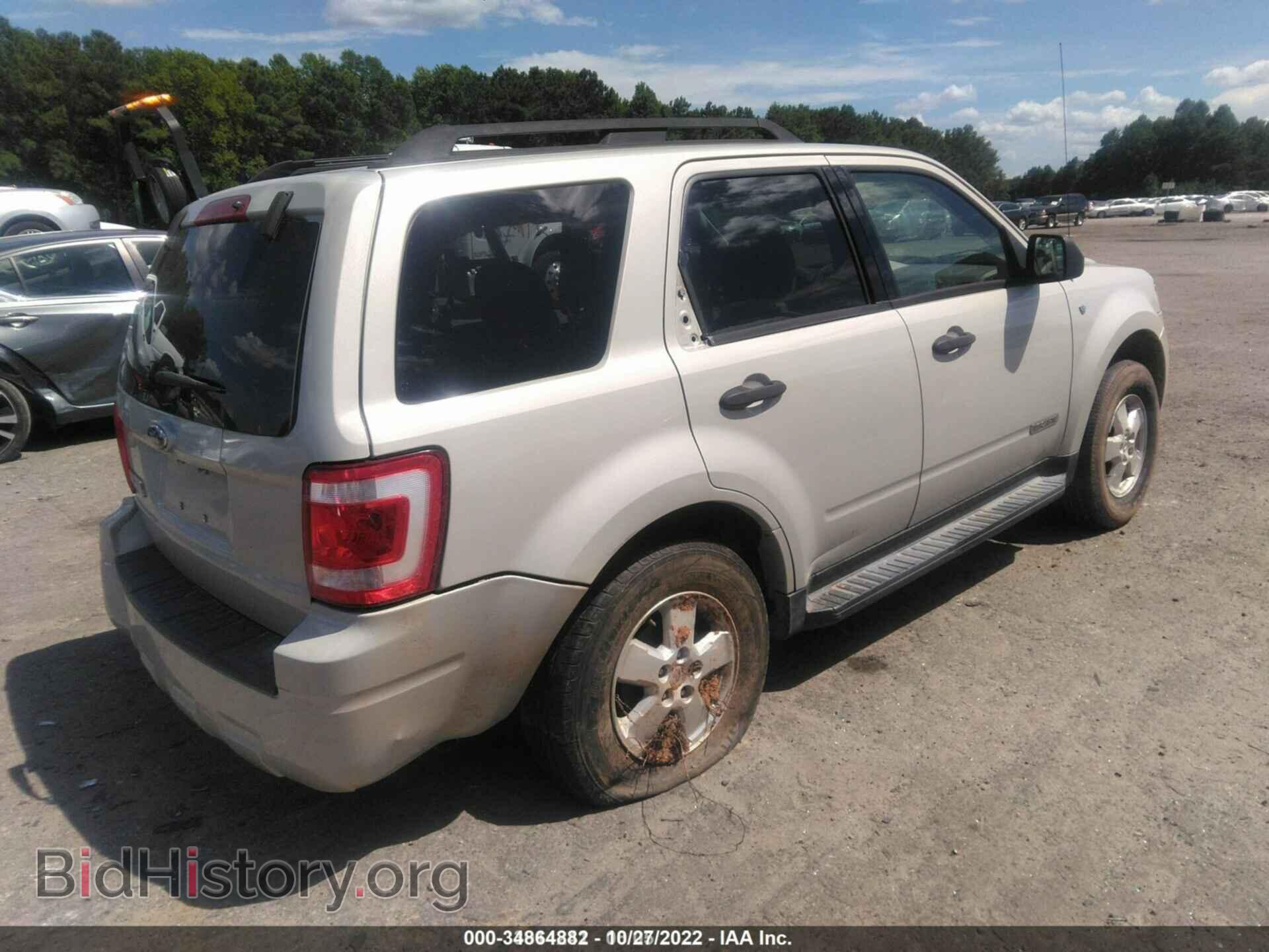 2008 FORD ESCAPE - VIN: 1FMCU93158KB84678 - Фото 4