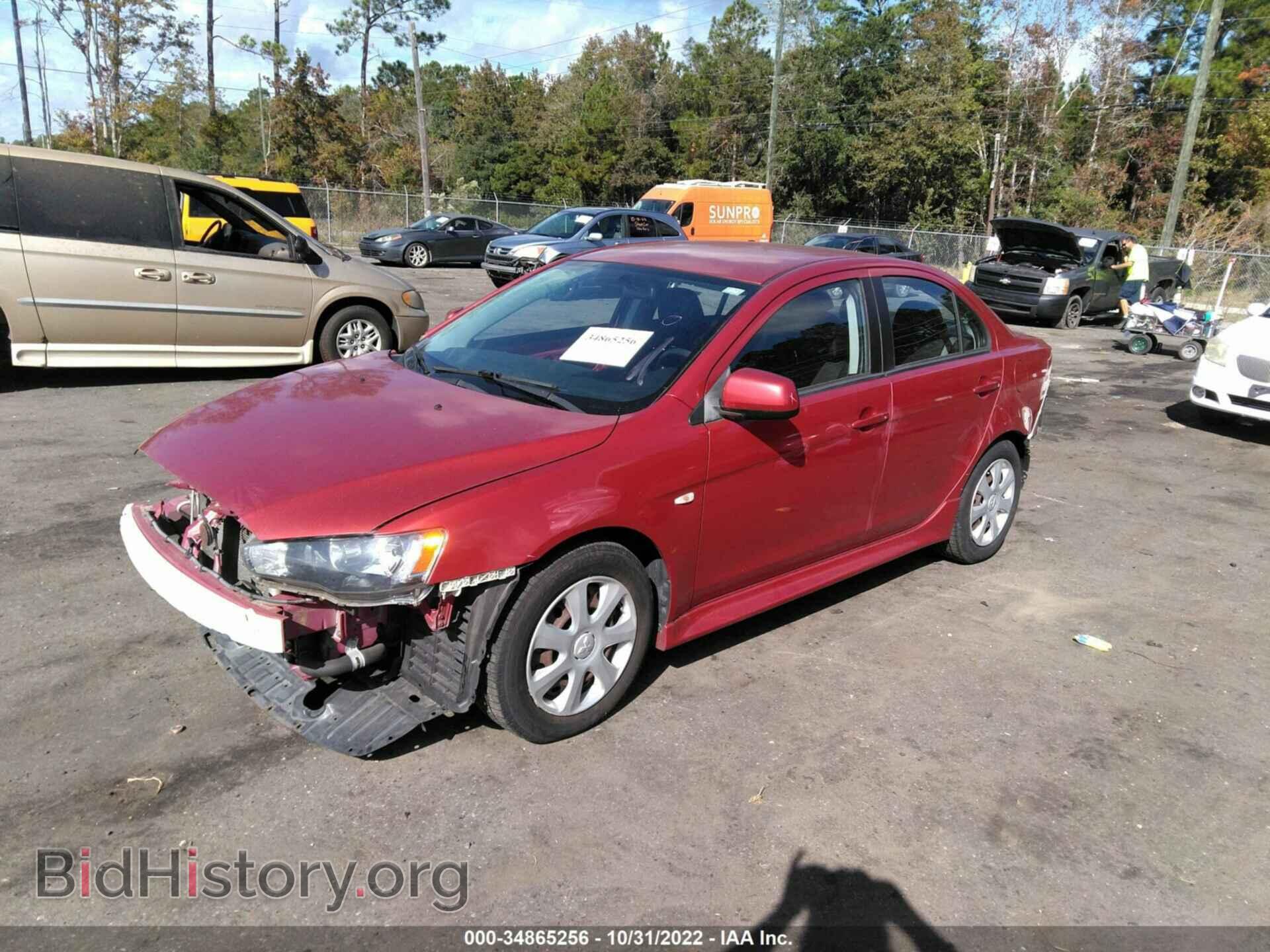 2013 MITSUBISHI LANCER - VIN: JA32U2FU2DU017253 - Фото 2