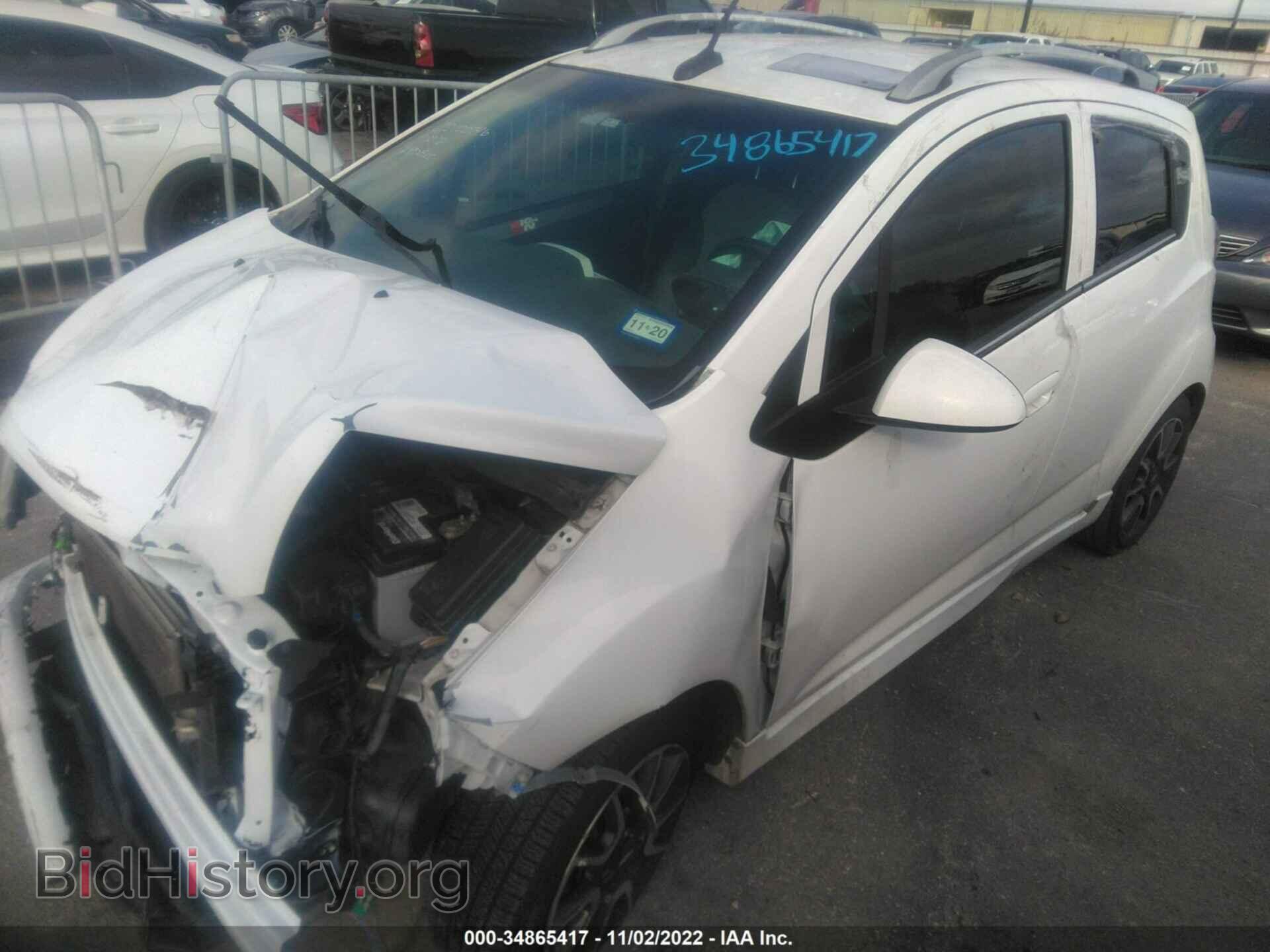 2013 CHEVROLET SPARK - VIN: KL8CF6S91DC594282 - Фото 2