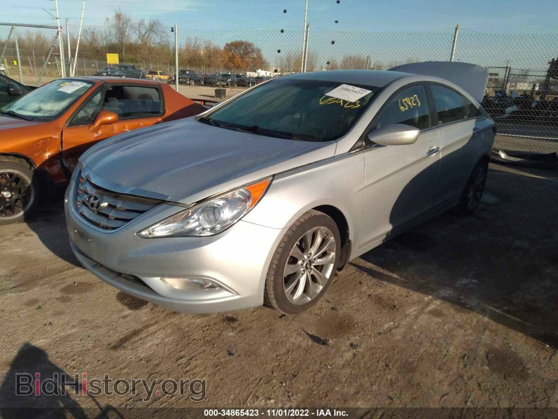 2013 HYUNDAI SONATA - VIN: 5NPEC4AB9DH522378 - Фото 2