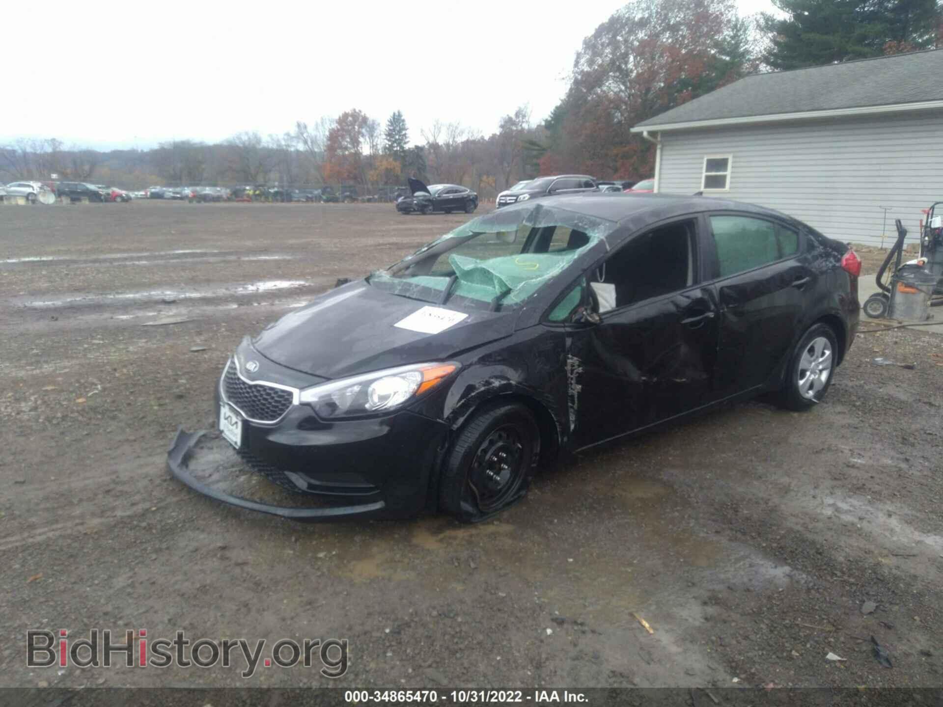 2016 KIA FORTE - VIN: KNAFK4A60G5619089 - Фото 2