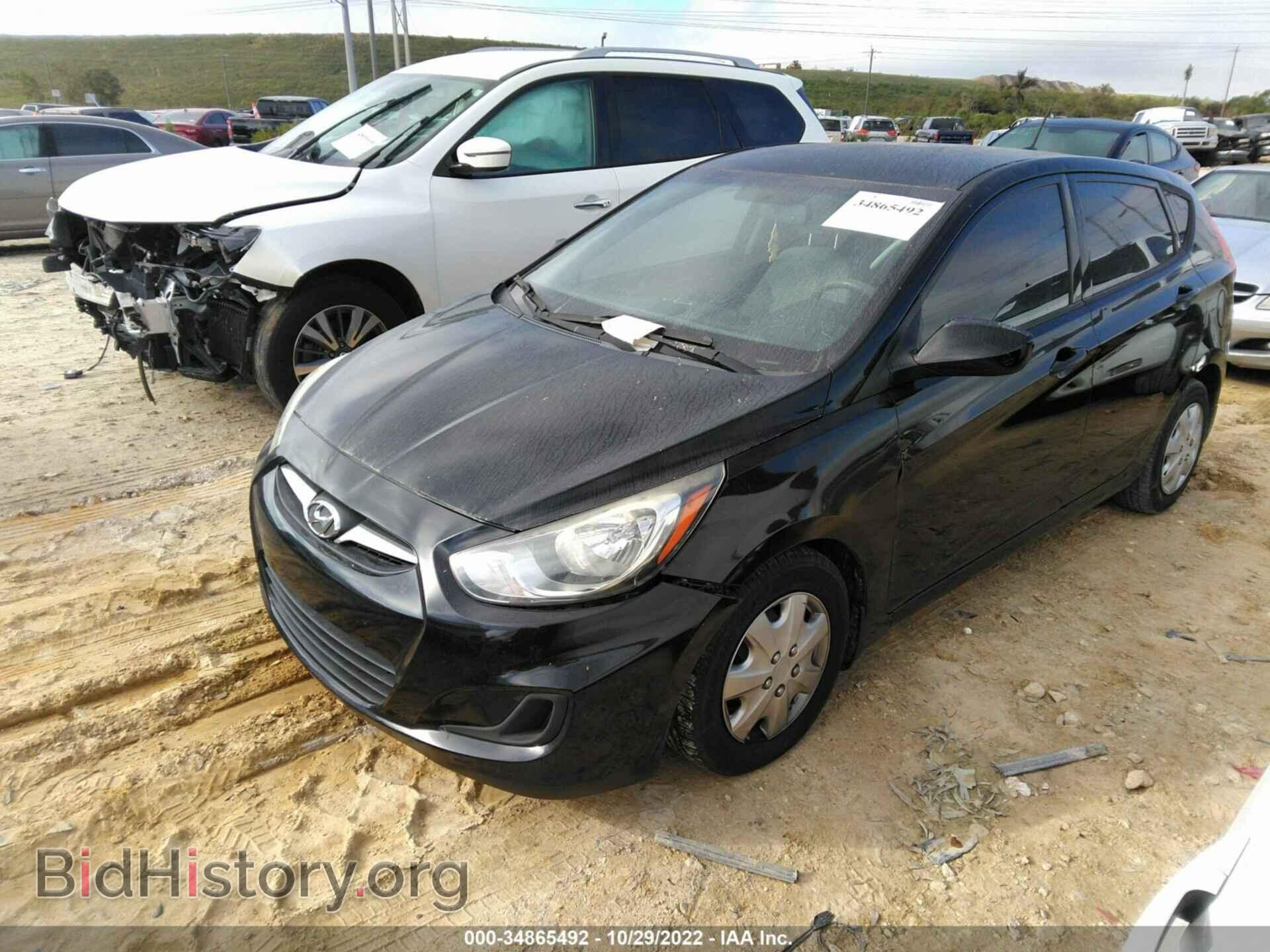 2013 HYUNDAI ACCENT - VIN: KMHCT5AE0DU094094 - Фото 2