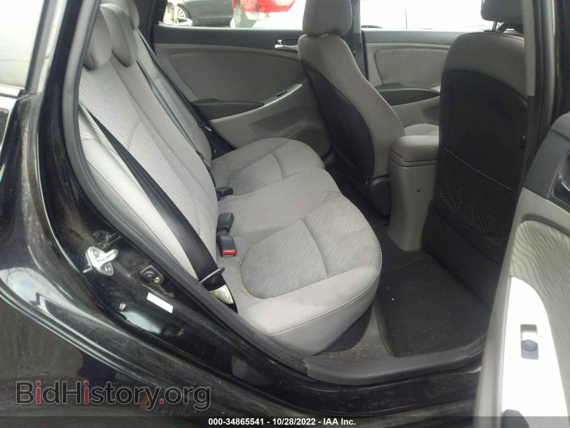 2012 HYUNDAI ACCENT - VIN: KMHCU4AE1CU244428 - Фото 8