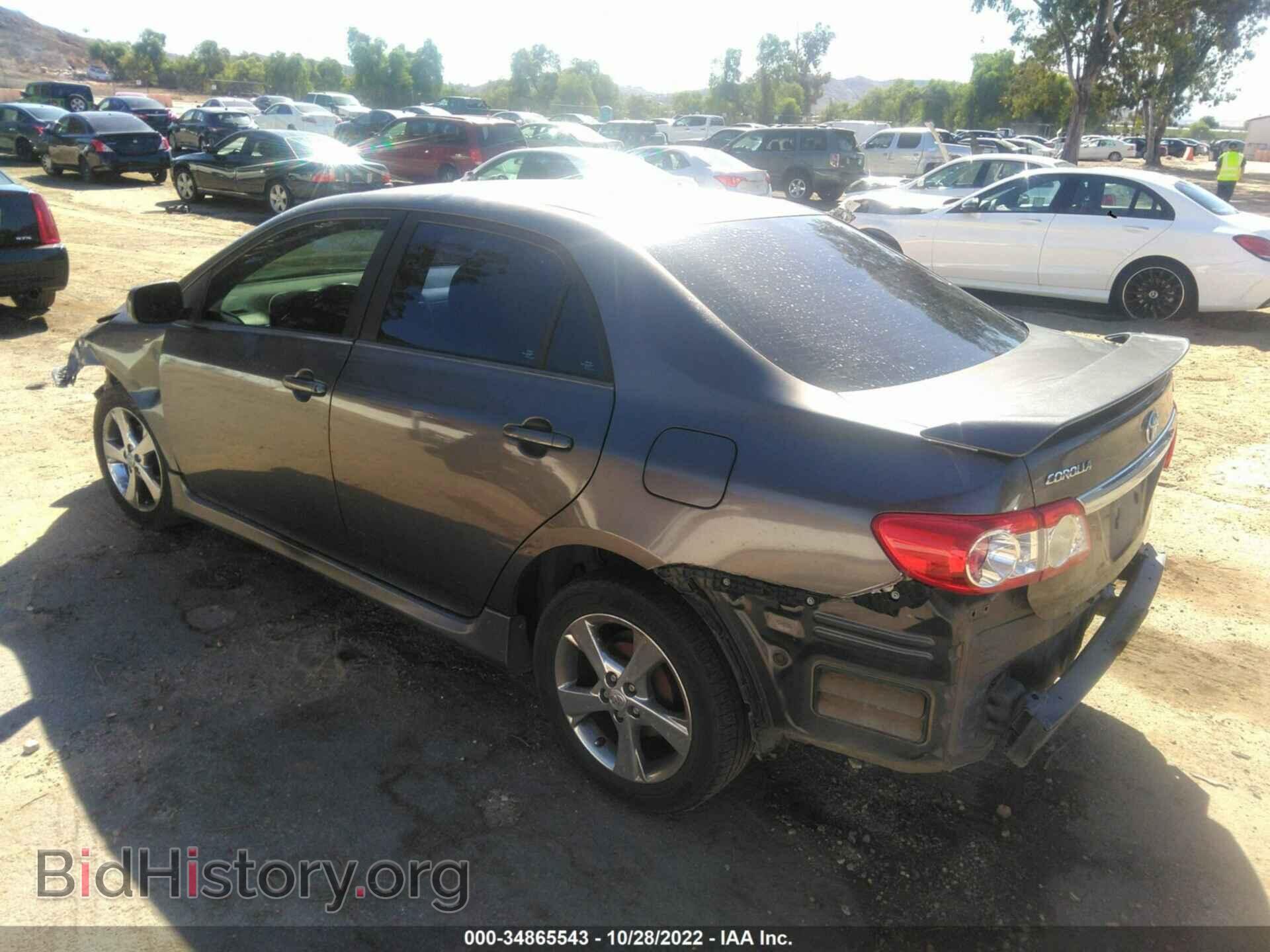 2013 TOYOTA COROLLA - VIN: 5YFBU4EE7DP157111 - Фото 3