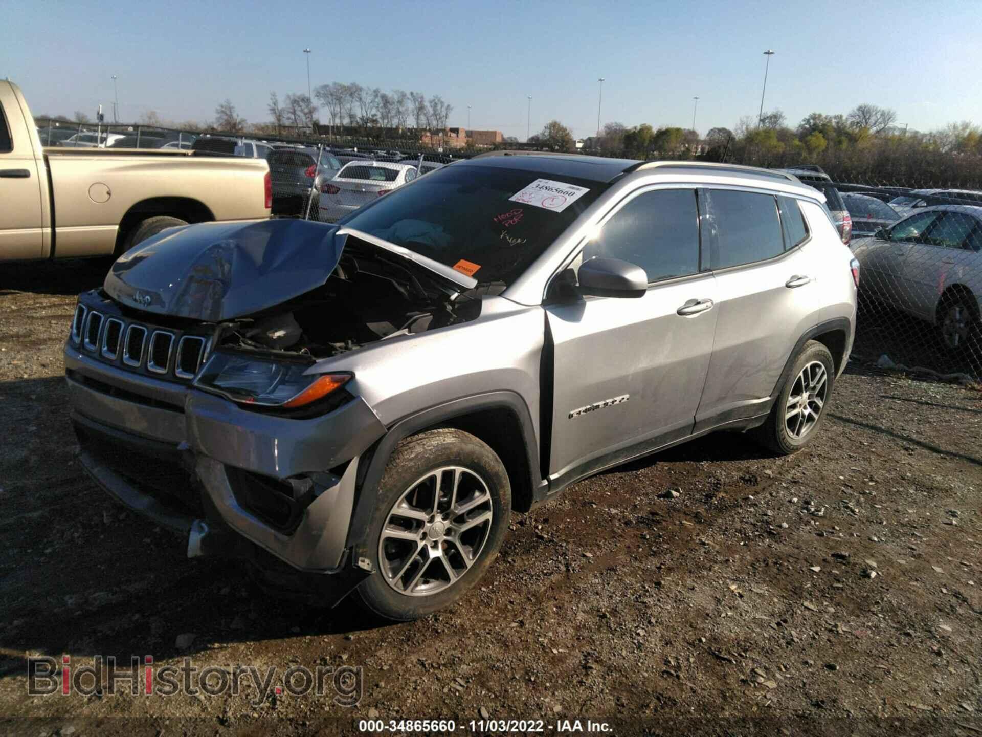 2018 JEEP COMPASS - VIN: 3C4NJCBB4JT468191 - Фото 2