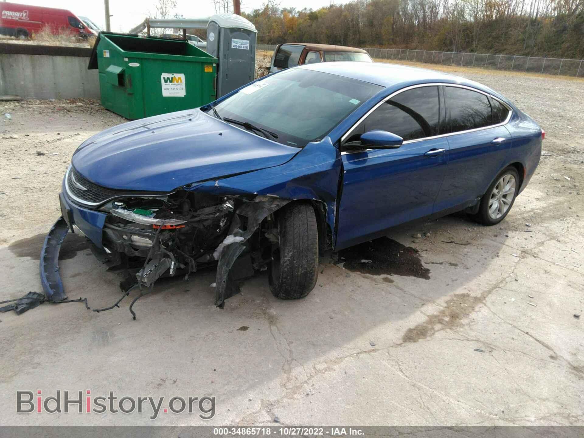 2015 CHRYSLER 200 - VIN: 1C3CCCCB8FN544846 - Photo 2