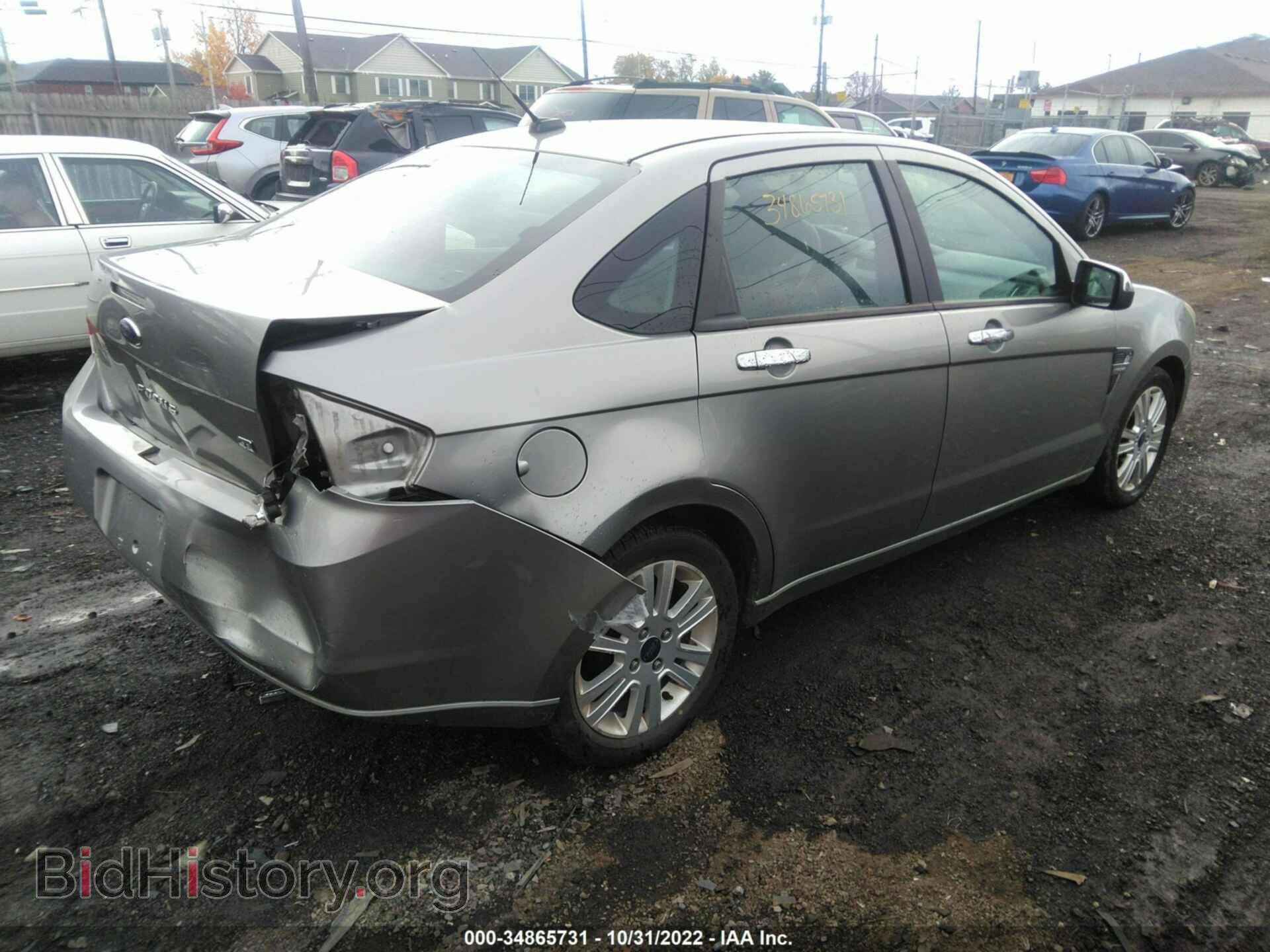 2008 FORD FOCUS - VIN: 1FAHP35N28W107098 - Фото 4
