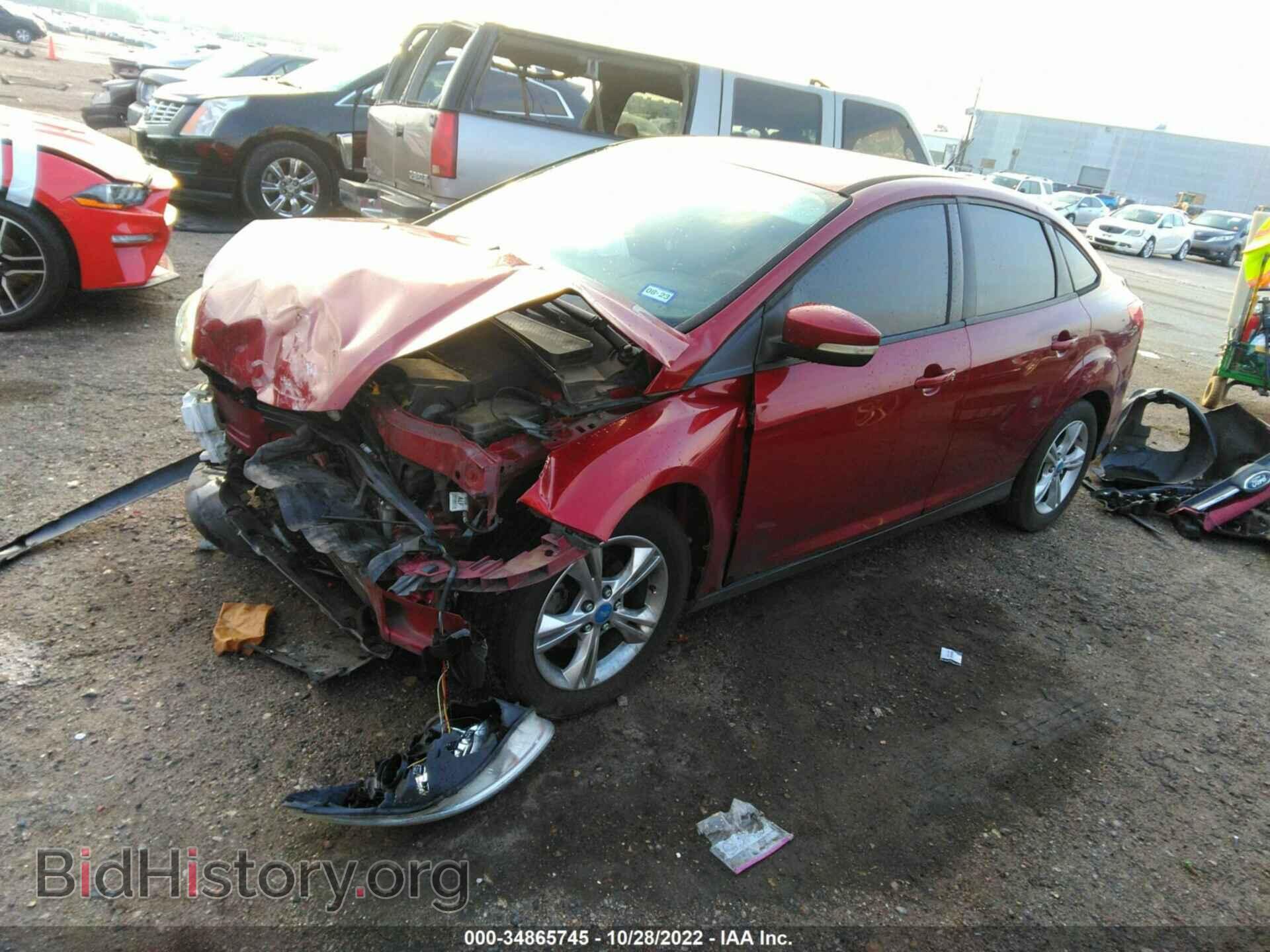2013 FORD FOCUS - VIN: 1FADP3F25DL213365 - Фото 2
