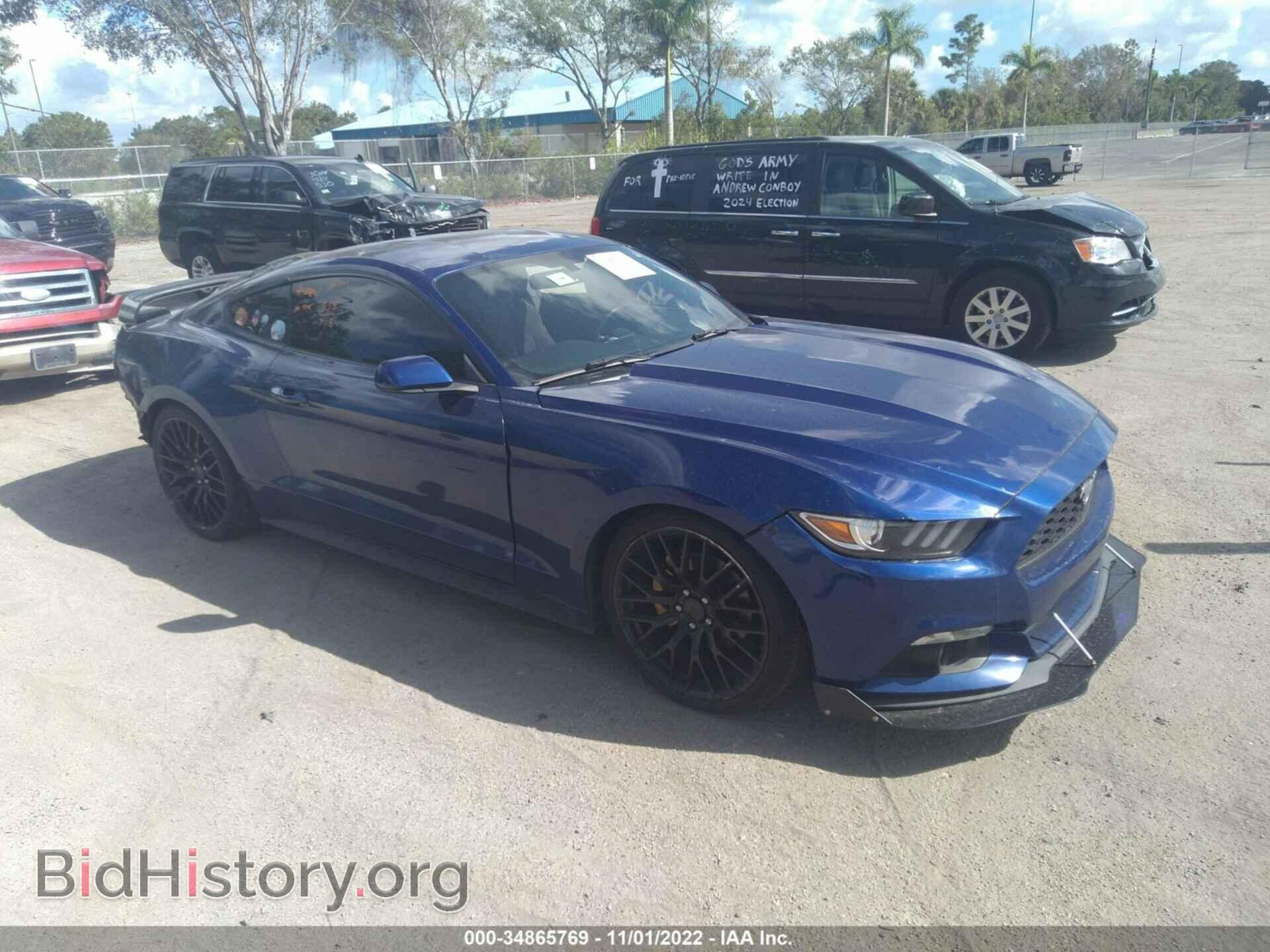 Photo 1FA6P8TH5G5277266 - FORD MUSTANG 2016