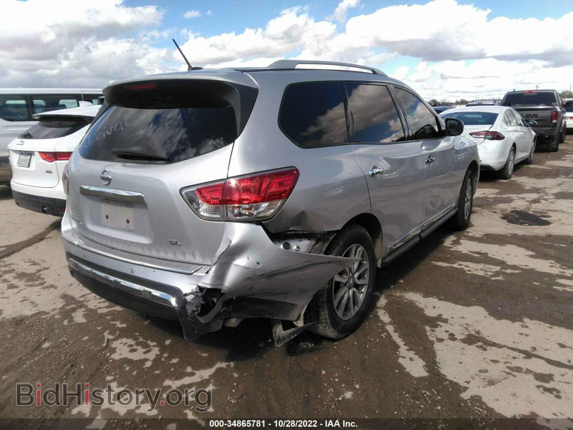 2014 NISSAN PATHFINDER - VIN: 5N1AR2MN1EC706911 - Фото 4