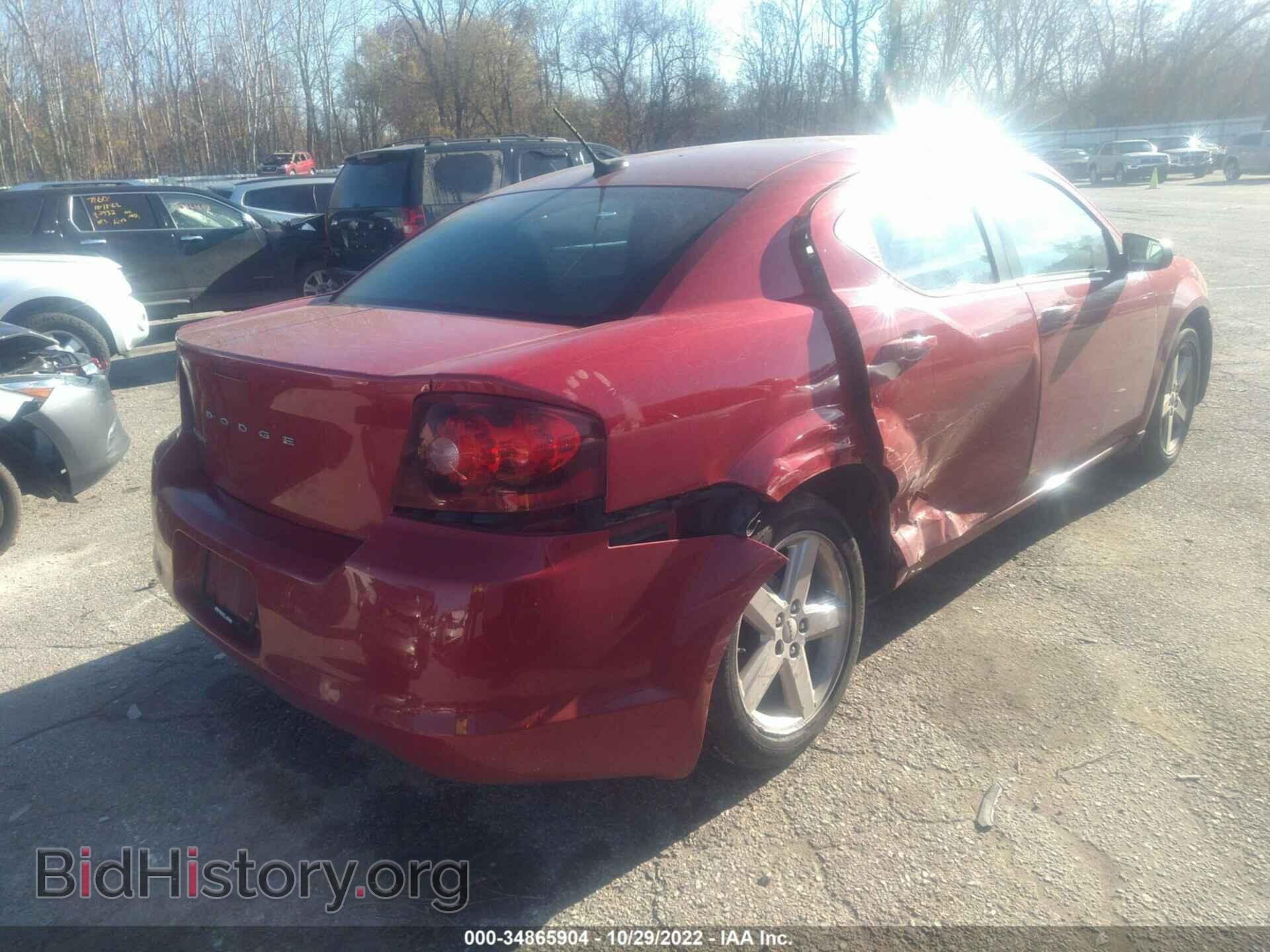 2013 DODGE AVENGER - VIN: 1C3CDZAB3DN552076 - Фото 4