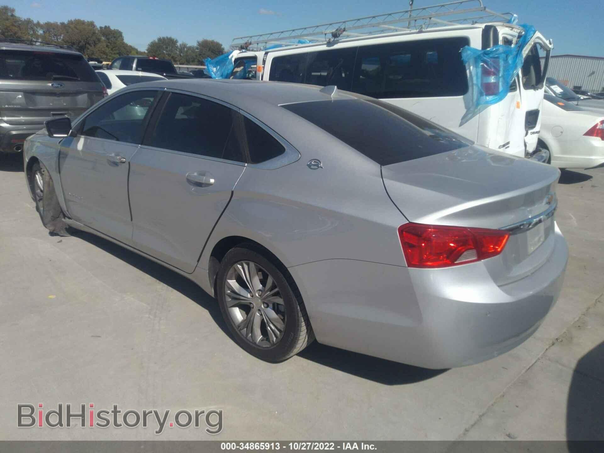 2014 CHEVROLET IMPALA - VIN: 2G1125S36E9247550 - Фото 3