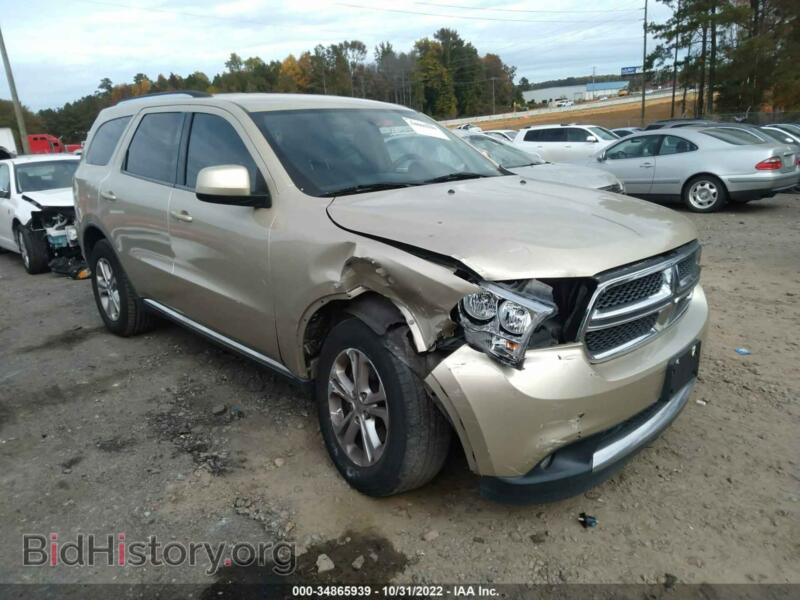 2012 Dodge DURANGO SXT (VIN 1C4RDJAG4CC181278) — photo 1 of 11, IAAI, damage: right front