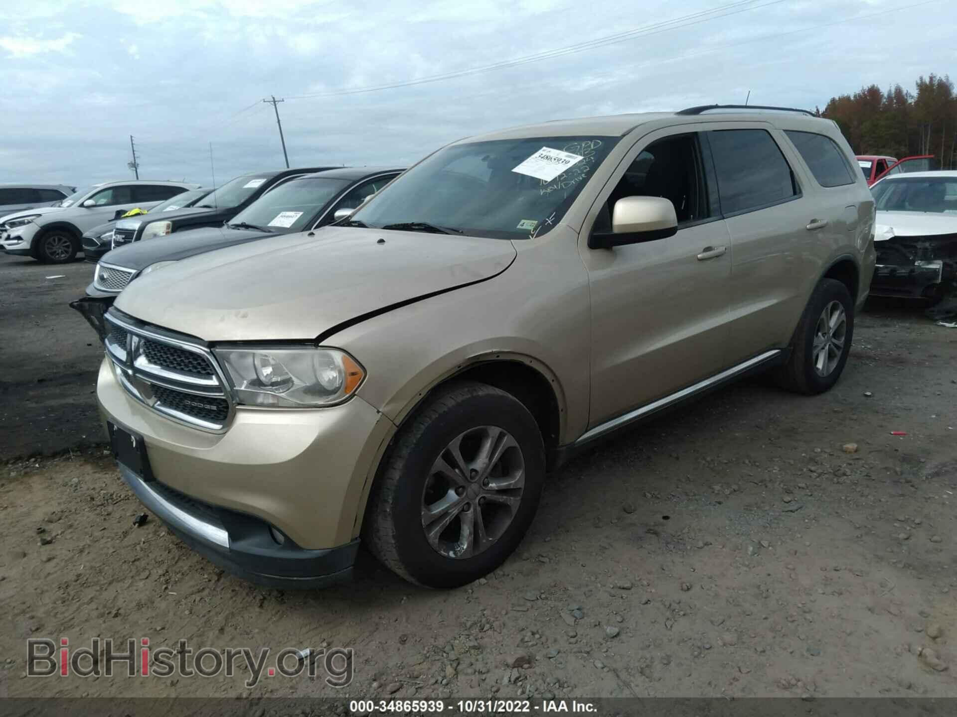 2012 DODGE DURANGO - VIN: 1C4RDJAG4CC181278 - Фото 2